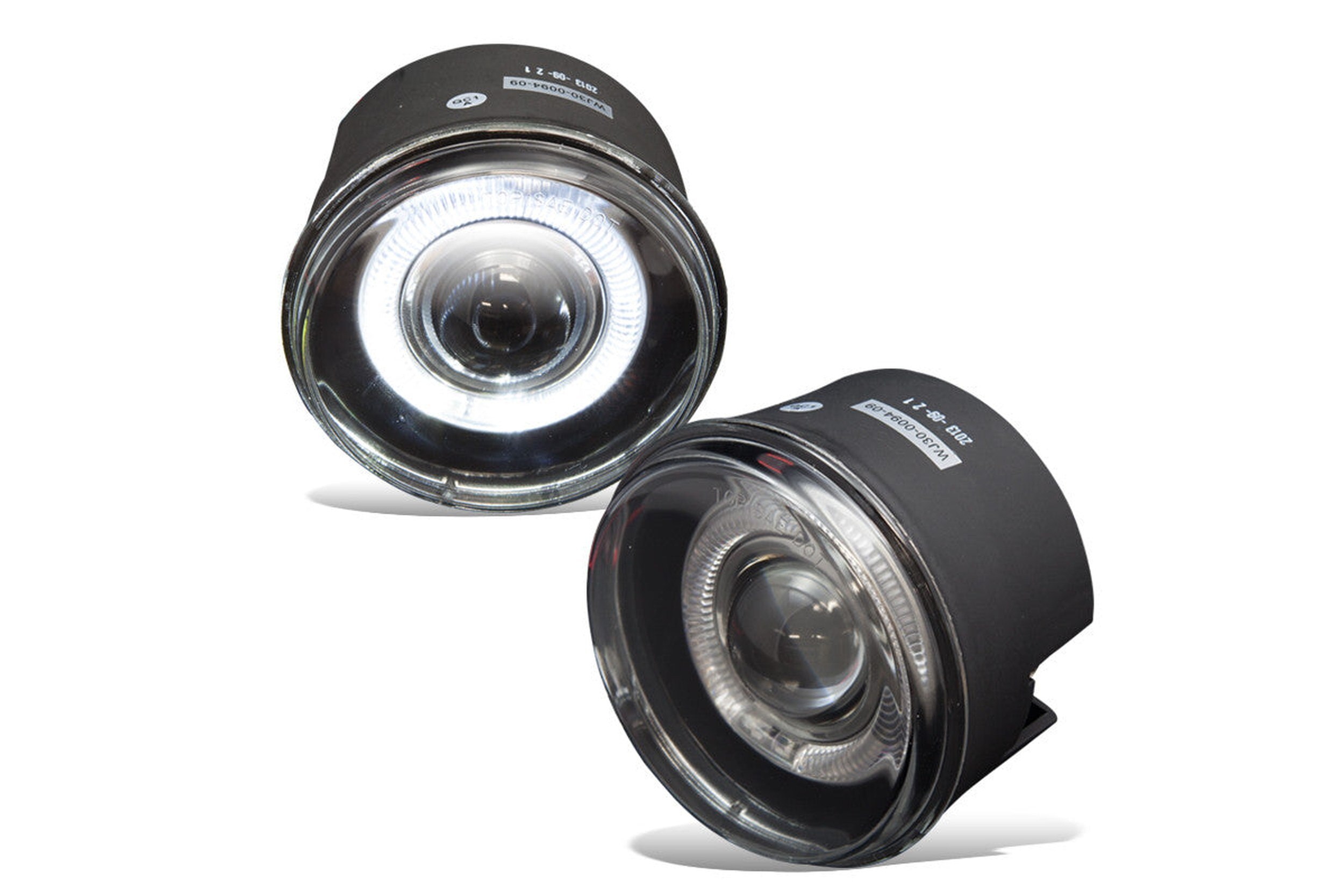 07-09 Dodge Durango: Winjet Halo Projector Fog Lights - Clear