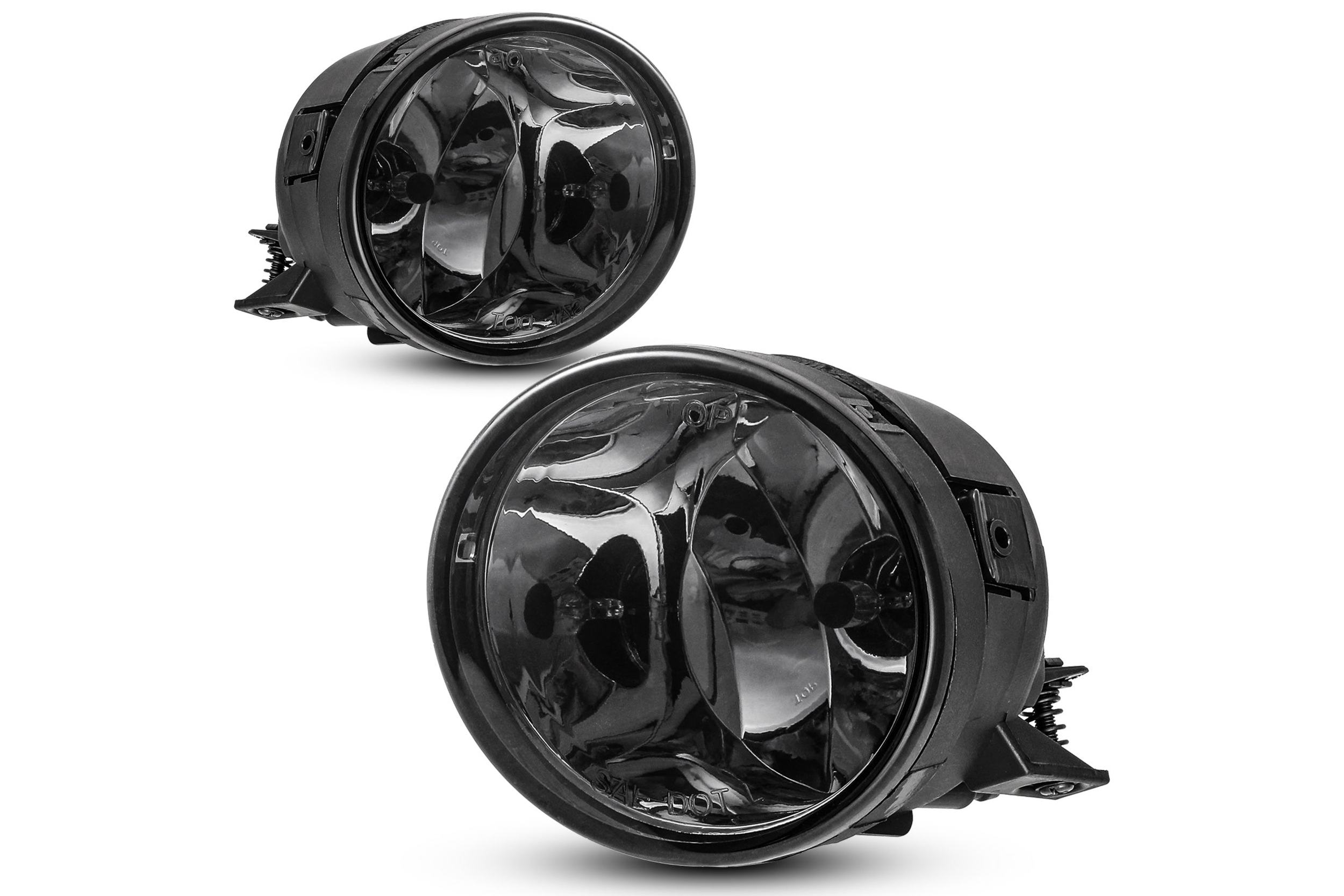 04-15 Nissan Titan: Winjet Fog Lights OE Replacement - Smoke