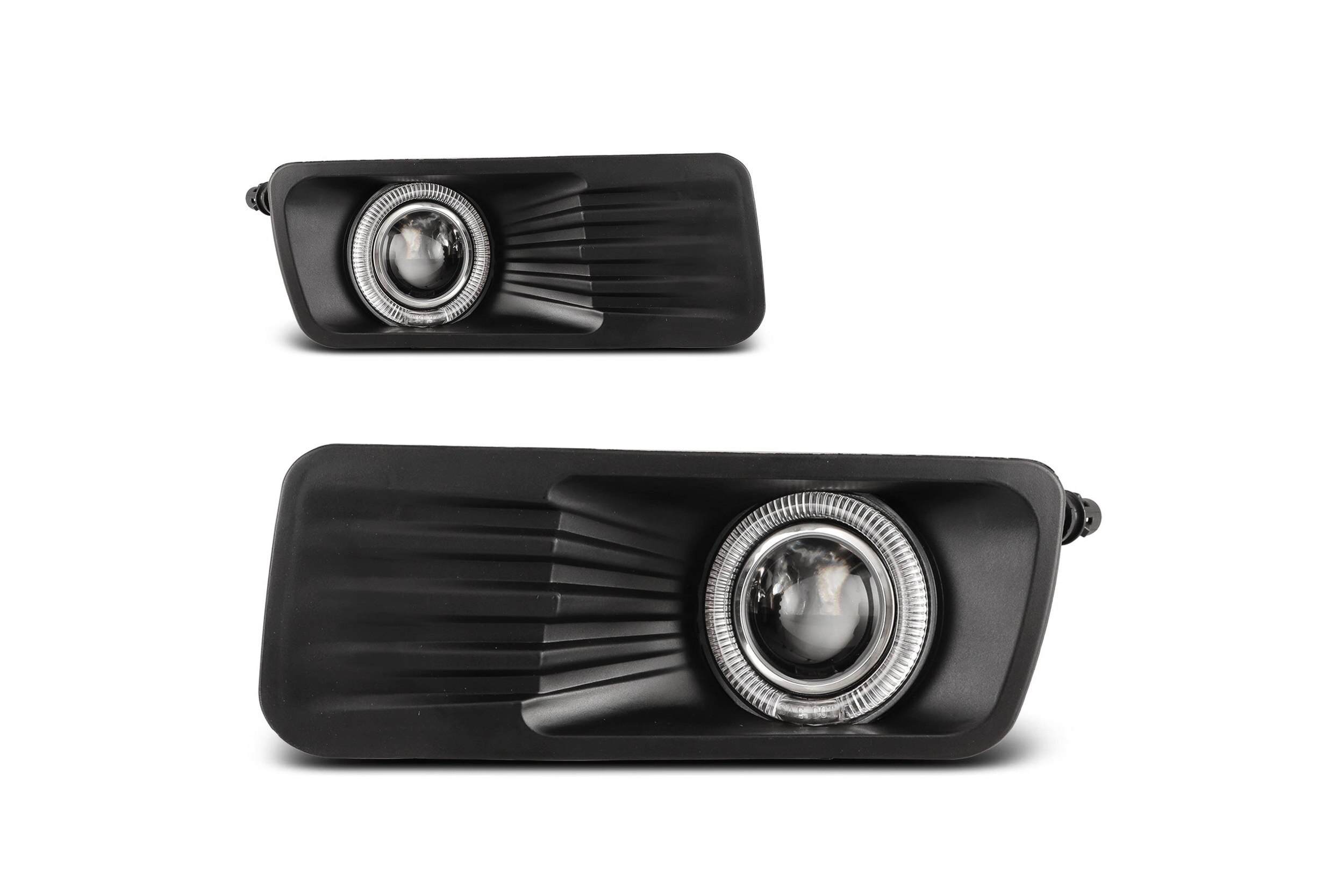 06-10 Ford Explorer: Winjet Halo Projector Fog Lights - Clear