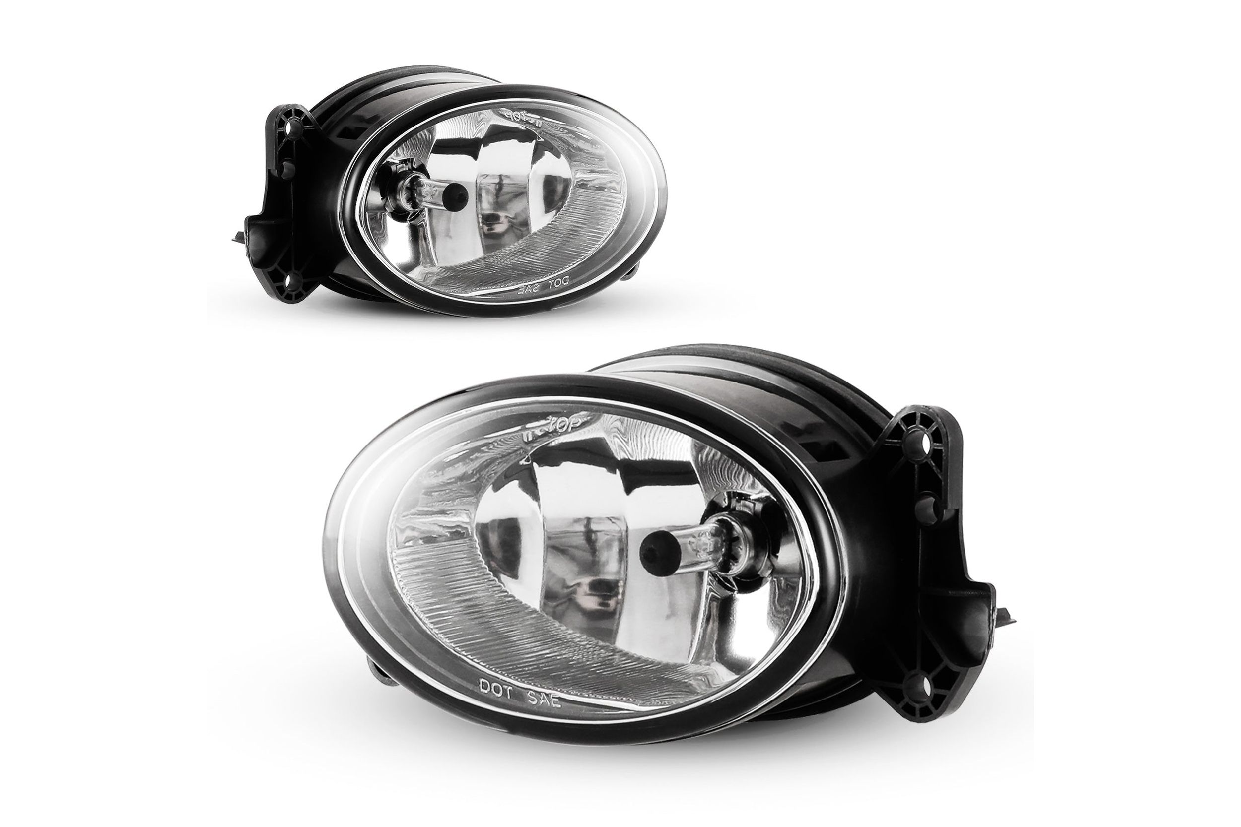 07-09 Mercedes-Benz E-Class: Winjet Fog Lights OE Replacement - Clear