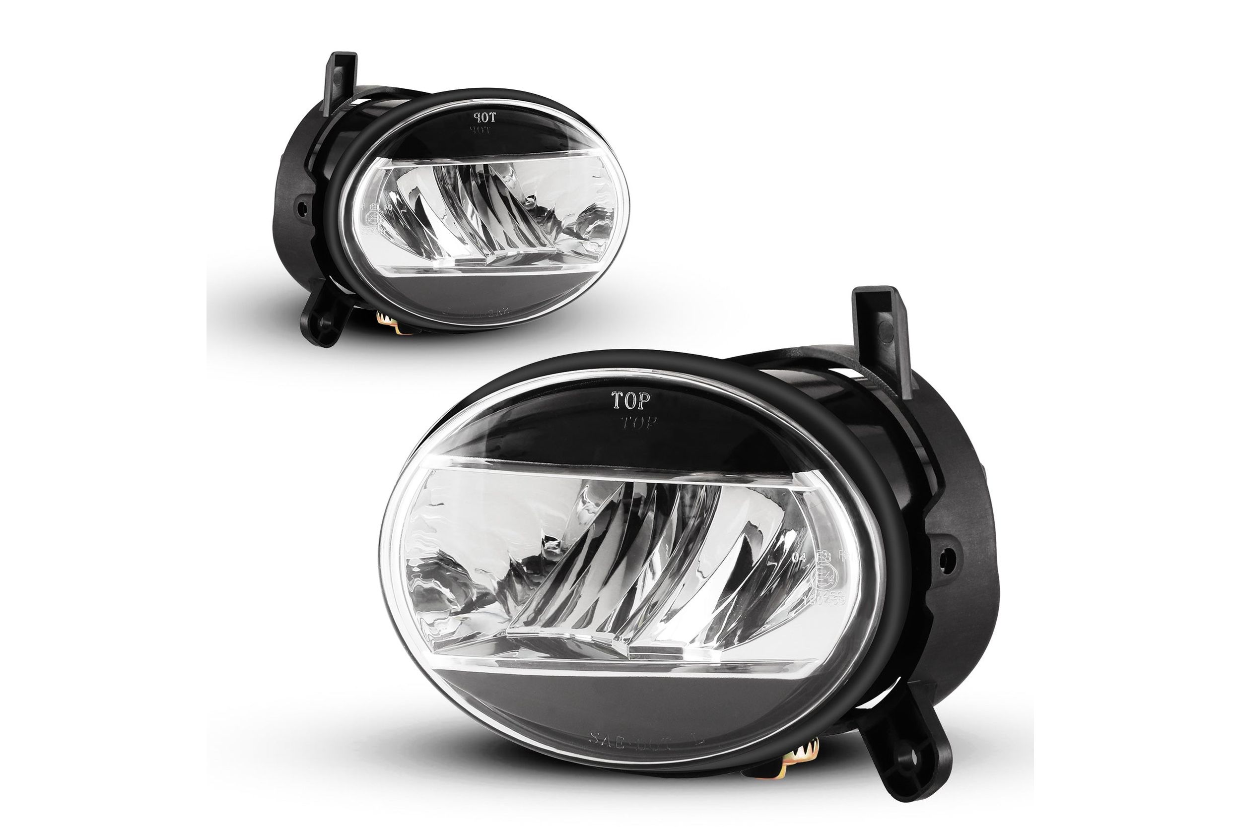 09-12 Audi A4: Winjet LED Fog Lights - Clear