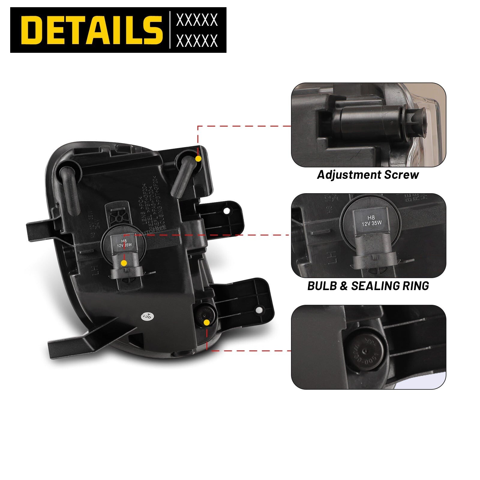10-14 Volkswagen GTI MK6: Winjet Fog Lights - Clear photo 4