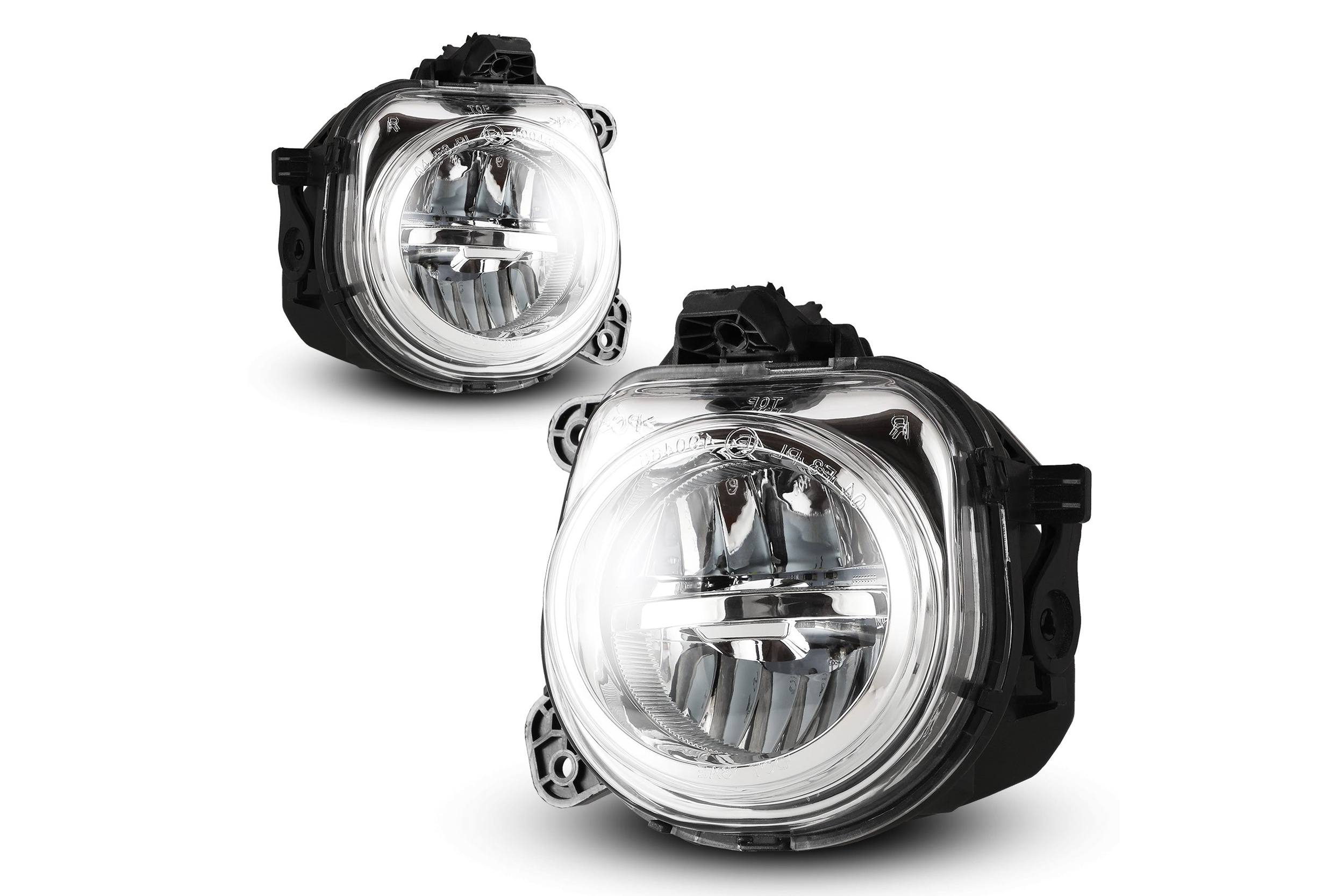 11-16 BMW X6: Winjet LED Fog Lights - Clear