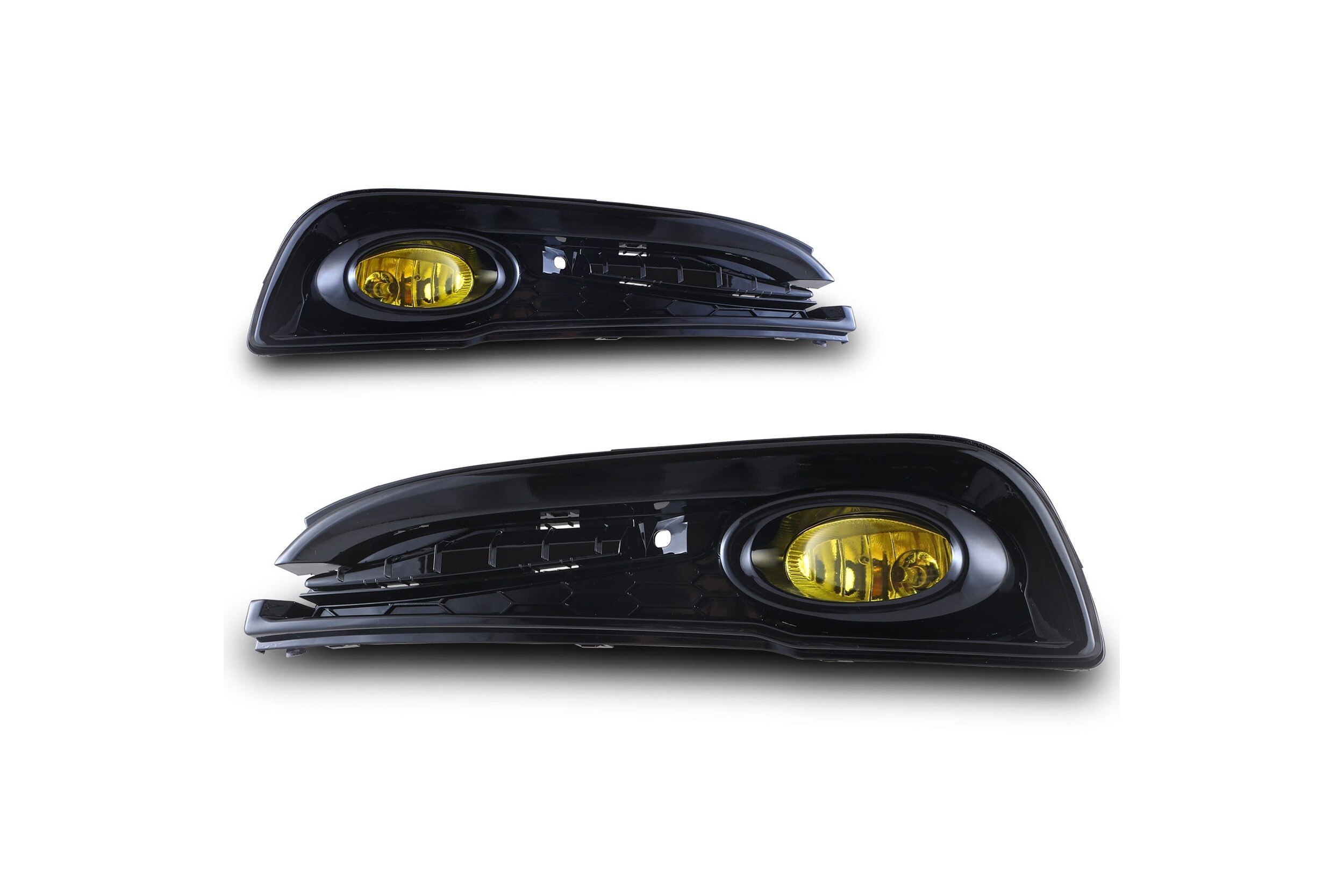 13-15 Honda Civic: Winjet Fog Lights - Amber Yellow