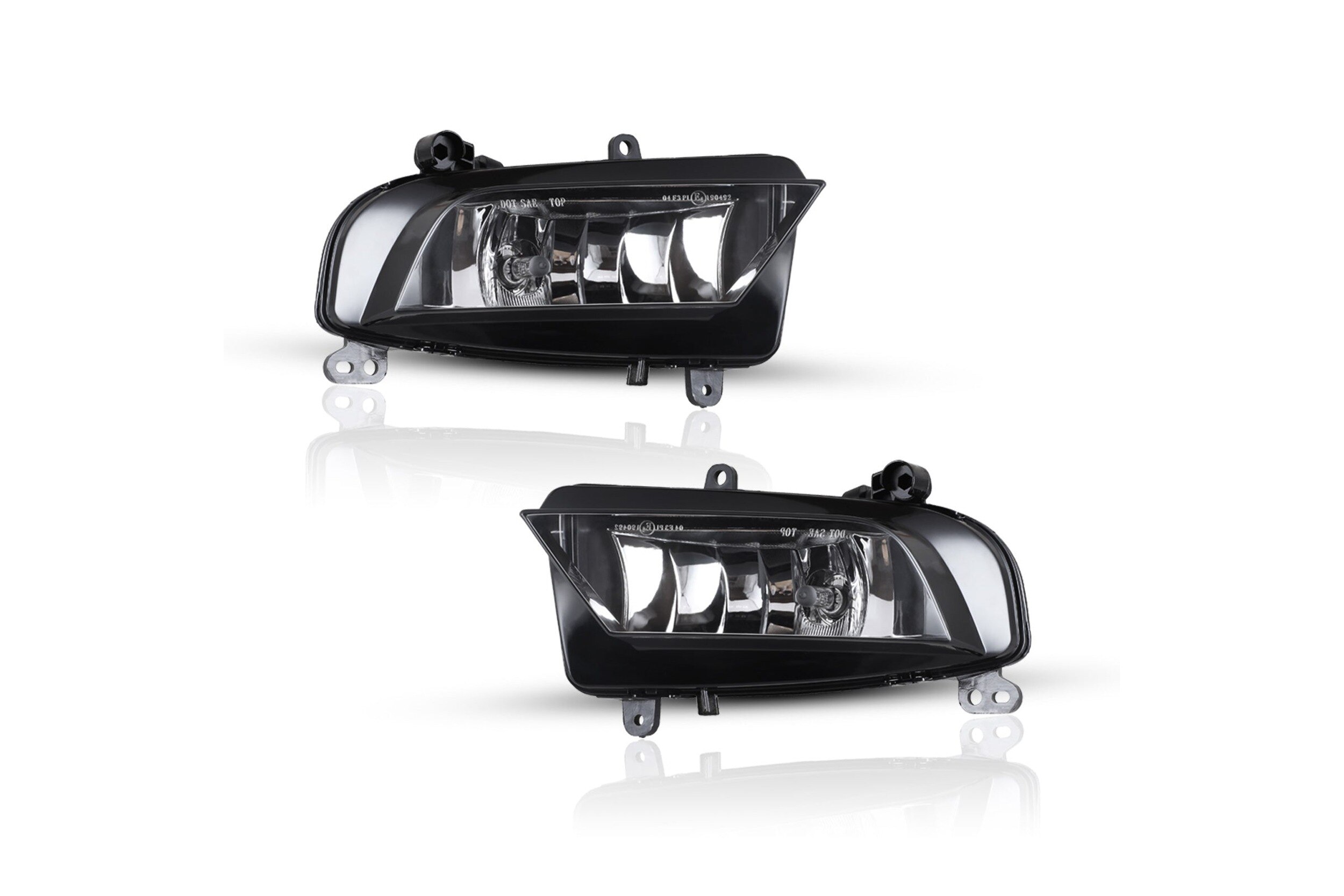 13-16 Audi A4: Winjet Fog Lights - Clear
