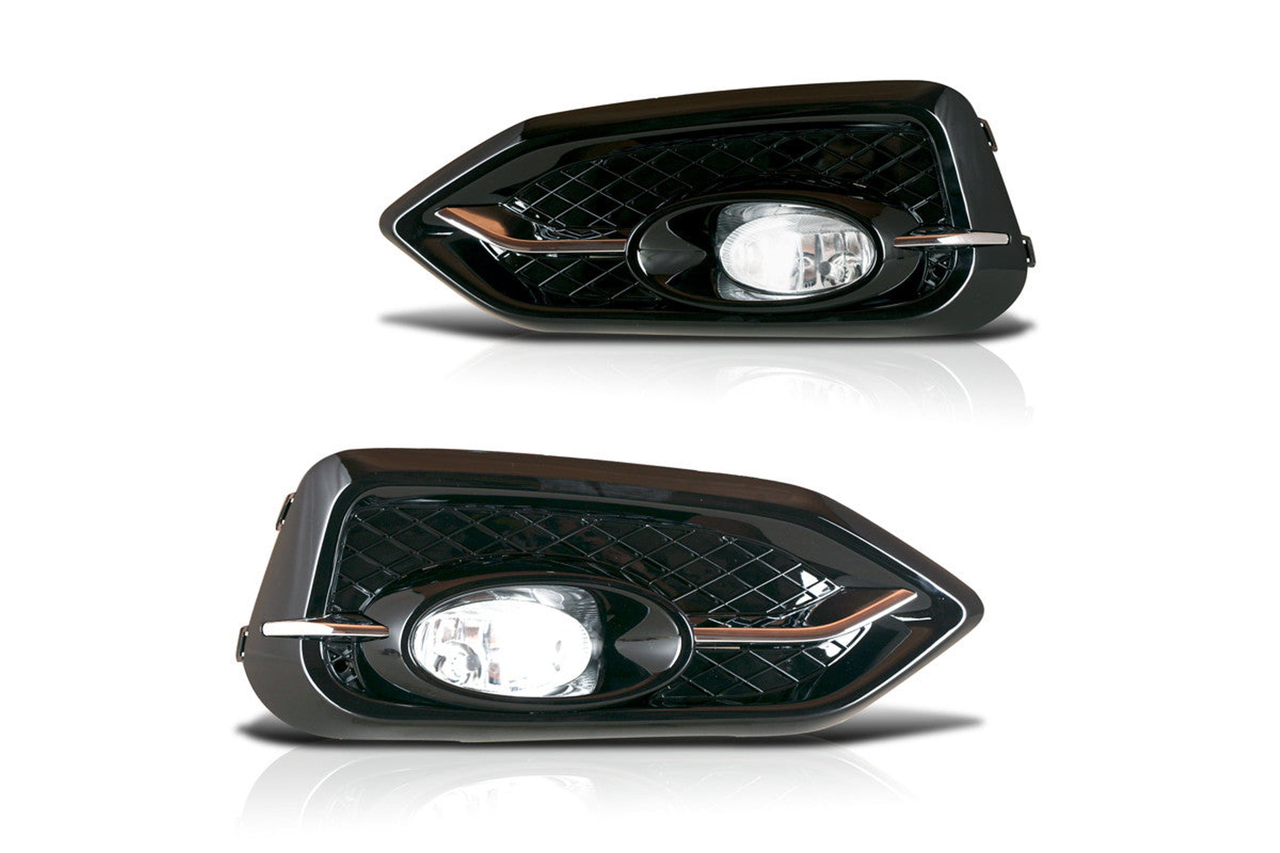 14-15 Honda Civic: Winjet Fog Lights - Clear