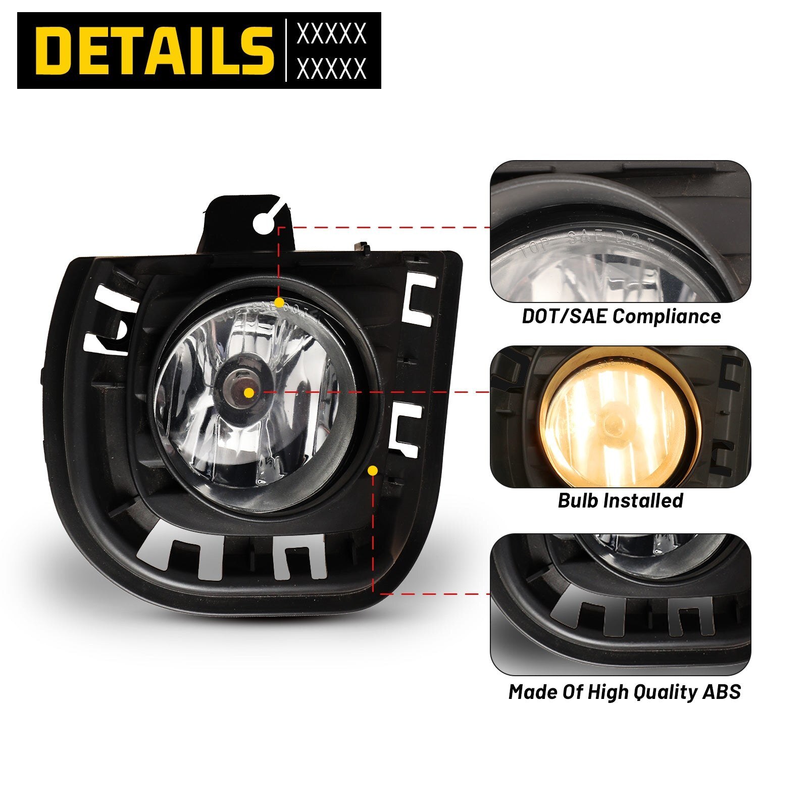 14-15 Scion tC: Winjet Fog Lights - Clear photo 2