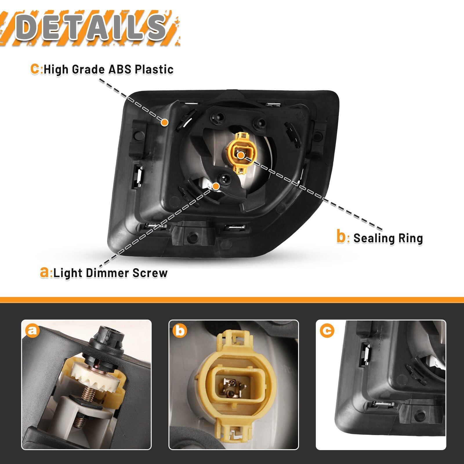 15-17 GMC Sierra: Winjet Fog Lights - Clear photo 4