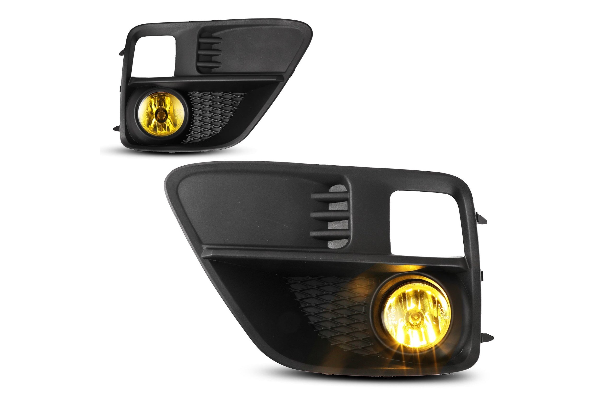 15-17 Subaru WRX STI: Winjet Fog Lights - Amber Yellow