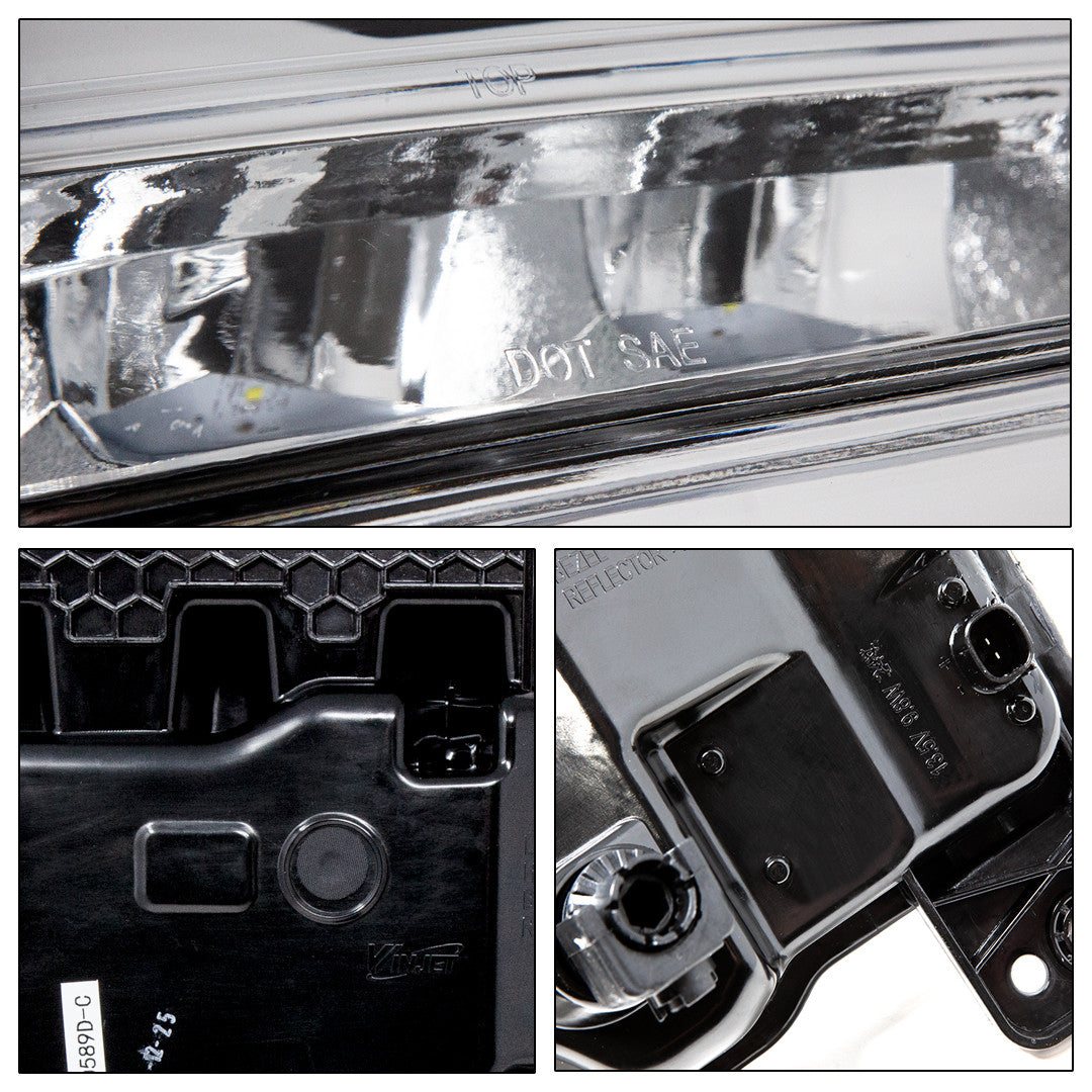 16-17 GMC Sierra: Winjet LED Fog Lights - Clear photo 3