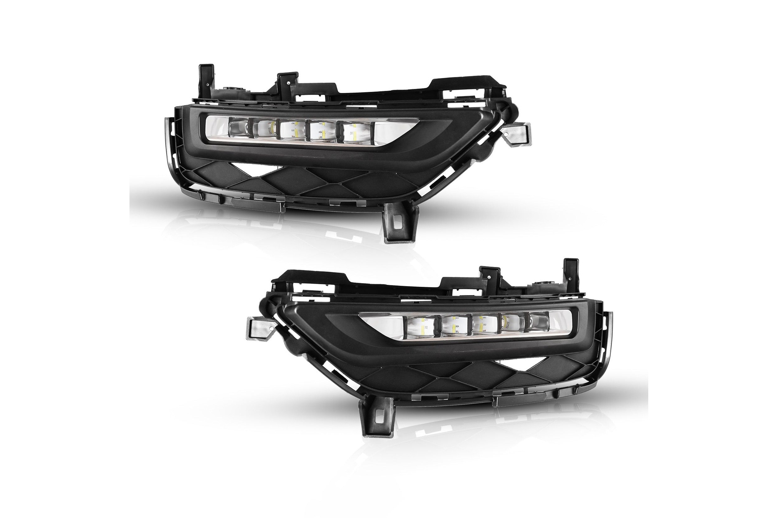 16-17 Honda Accord: Winjet LED Fog Lights - Clear