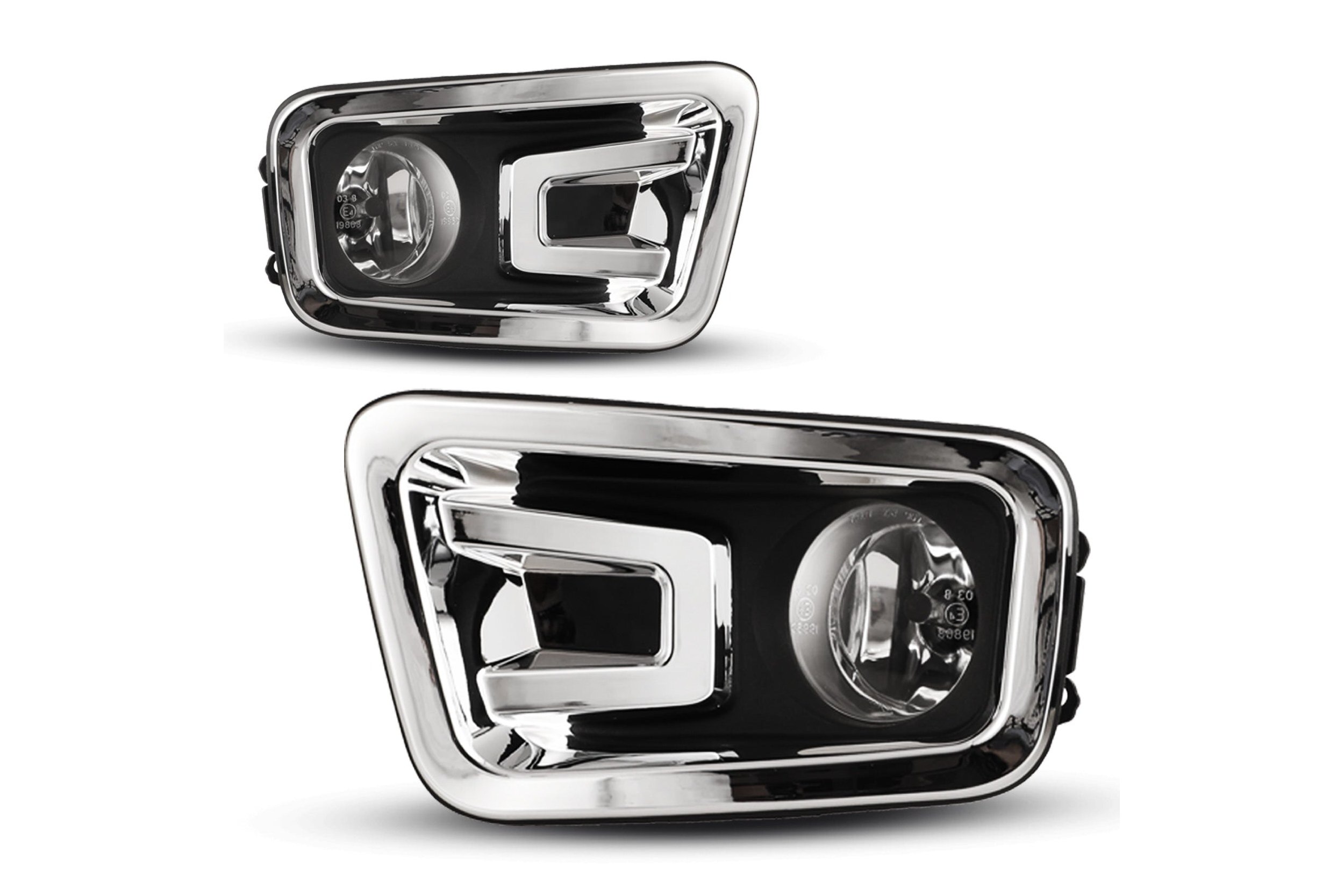 16-17 Nissan Titan: Winjet Fog Lights - Clear