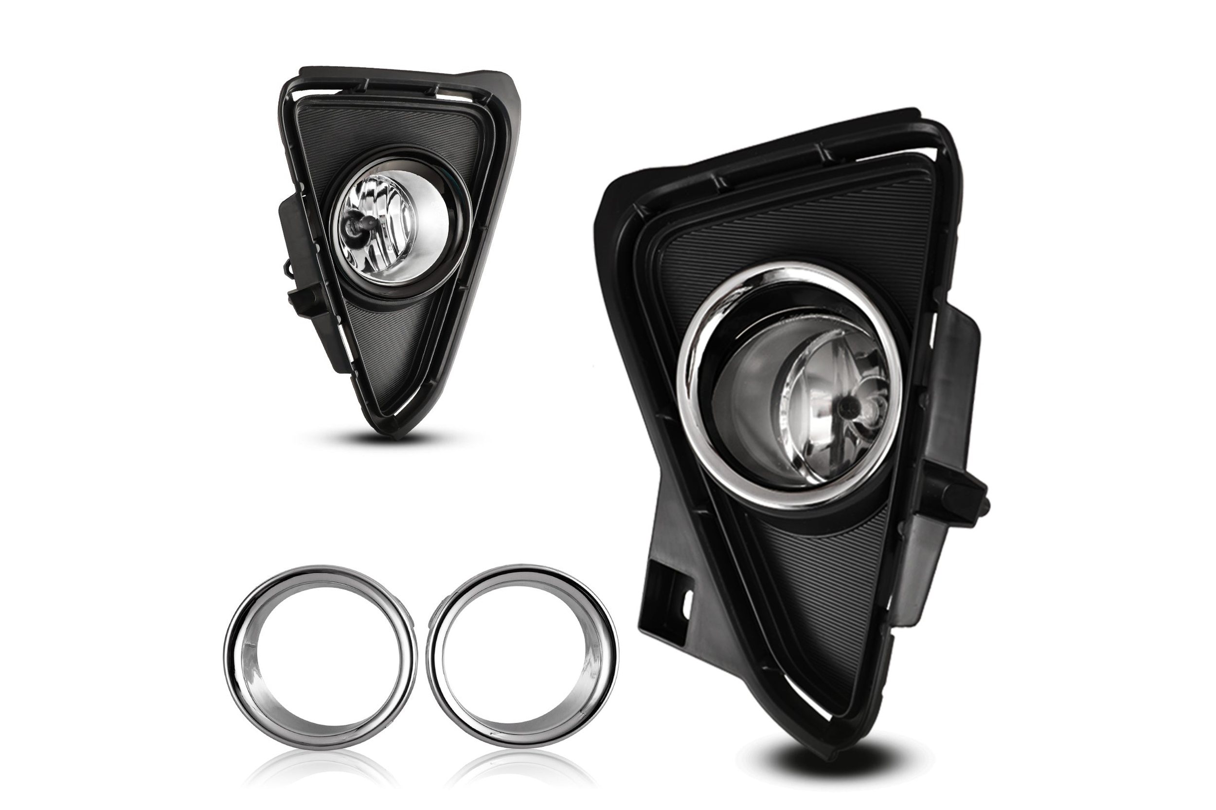 16-17 Toyota RAV4: Winjet Fog Lights - Clear