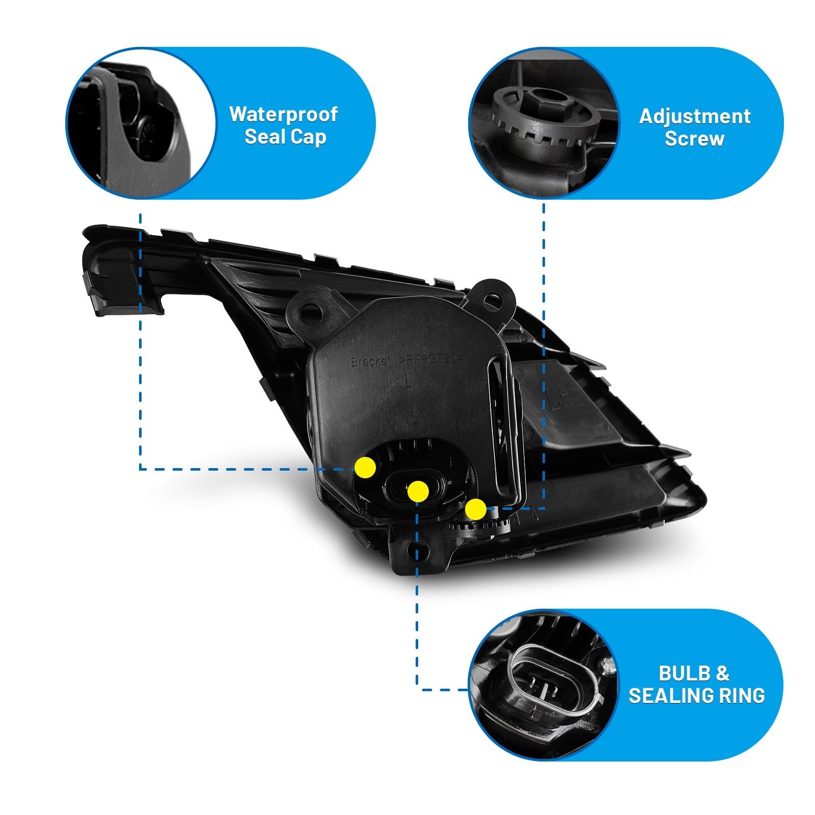 17 Subaru BRZ: Winjet Fog Lights - Clear photo 3
