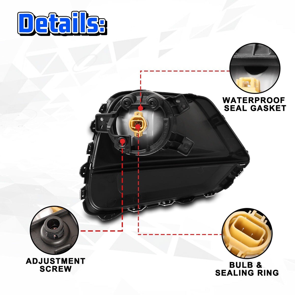 17-18 Chevrolet Trax: Winjet Fog Lights - Clear photo 3
