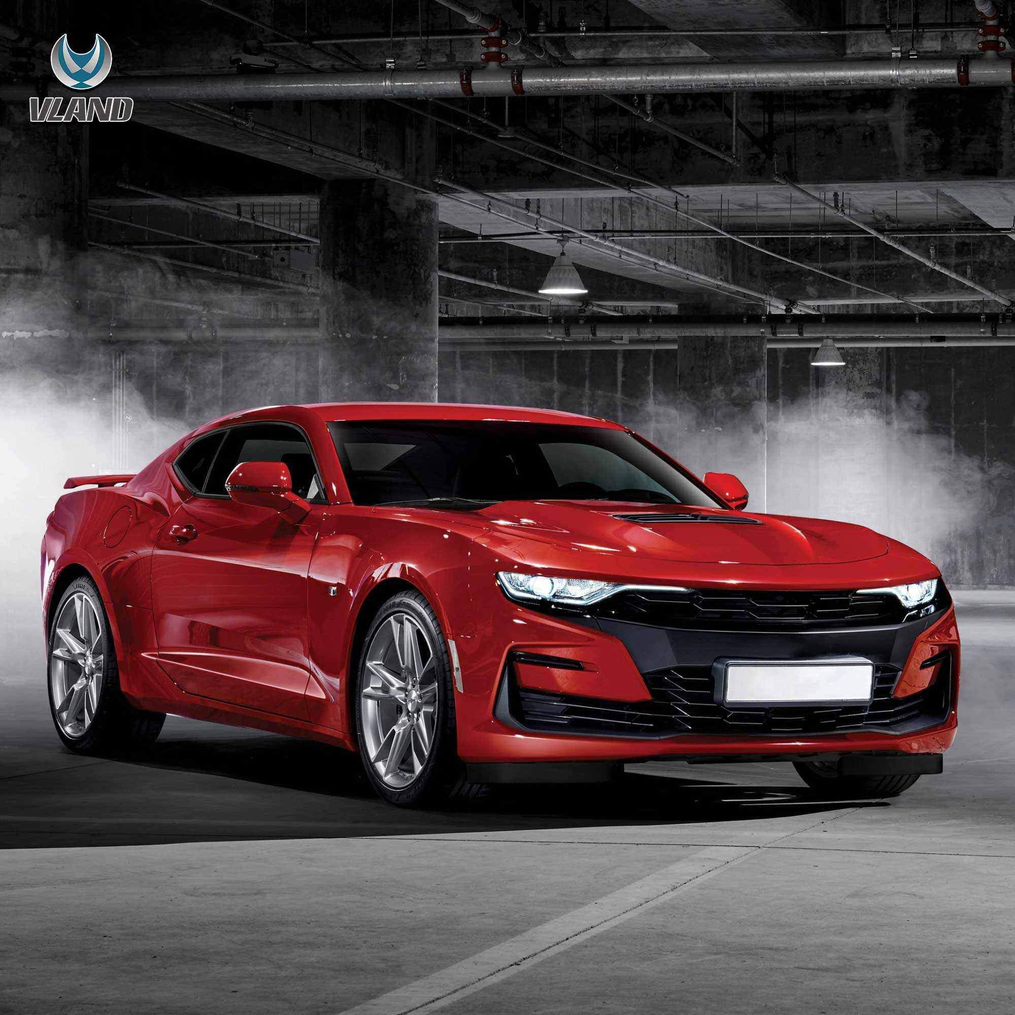 18-24 Chevrolet Camaro: LED Projector Headlights - Silver photo 4