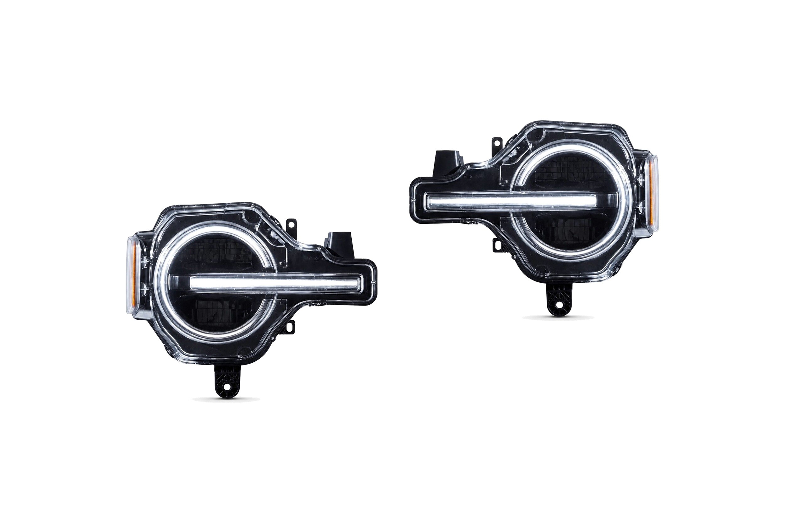 20-26 Ford Bronco: LED Projector Headlights - Black
