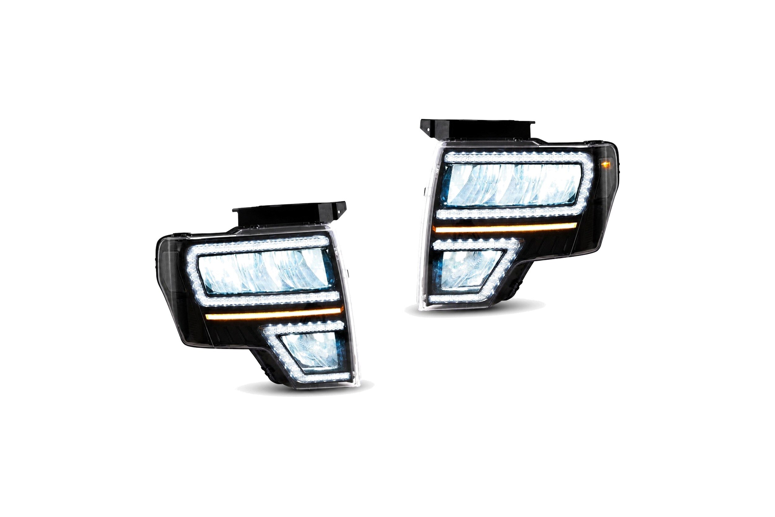 09-14 Ford F-150: LED Headlights - Clear