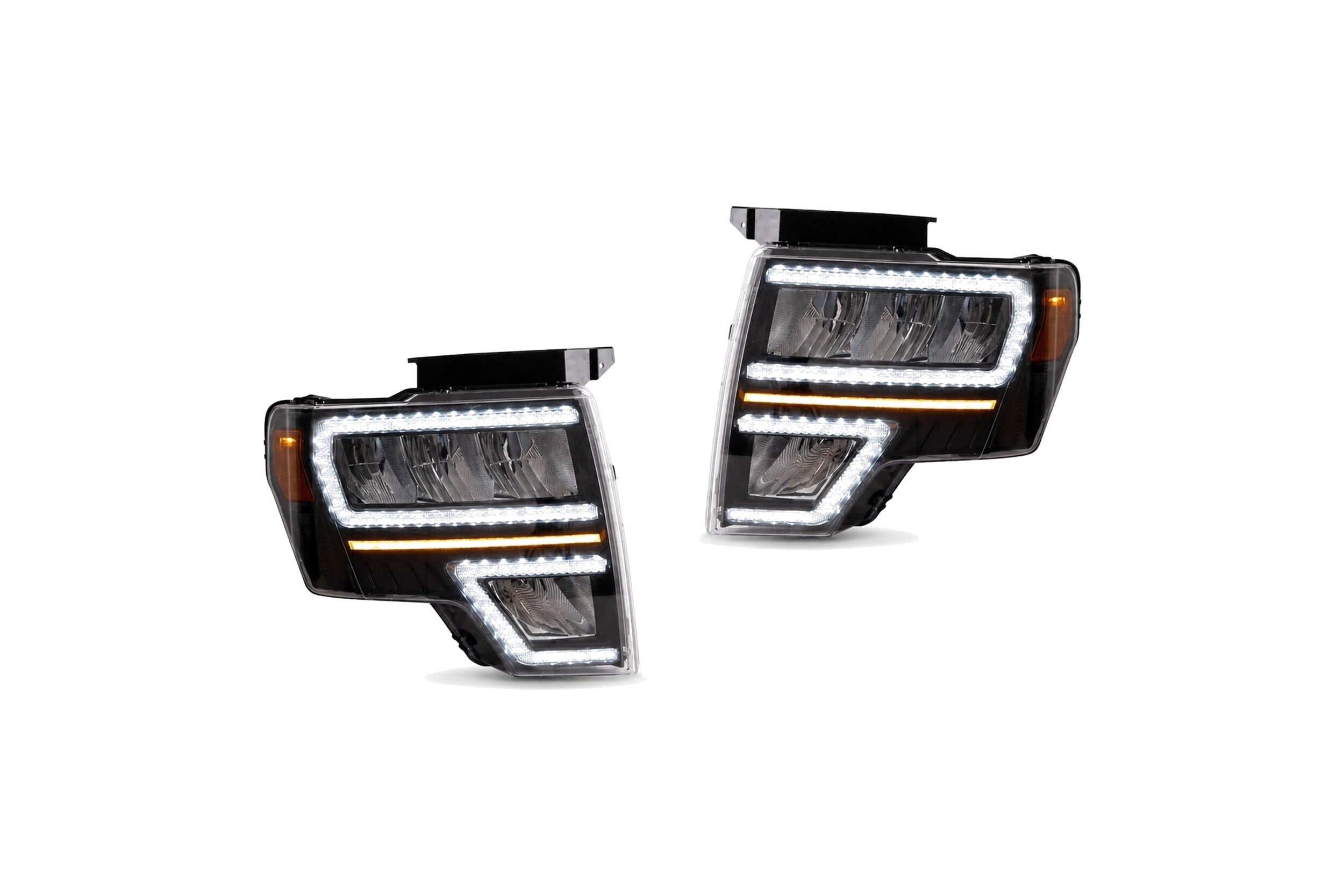 09-14 Ford F-150: LED Headlights - Amber