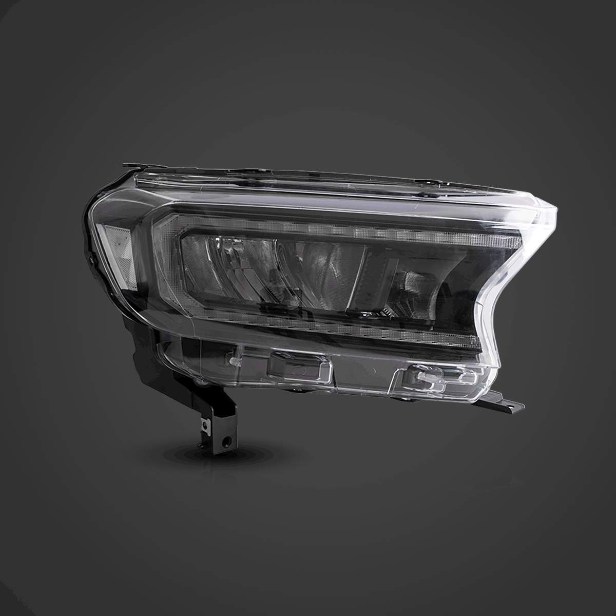15-21 Ford Ranger International: LED Headlights - Chrome/Clear photo 3