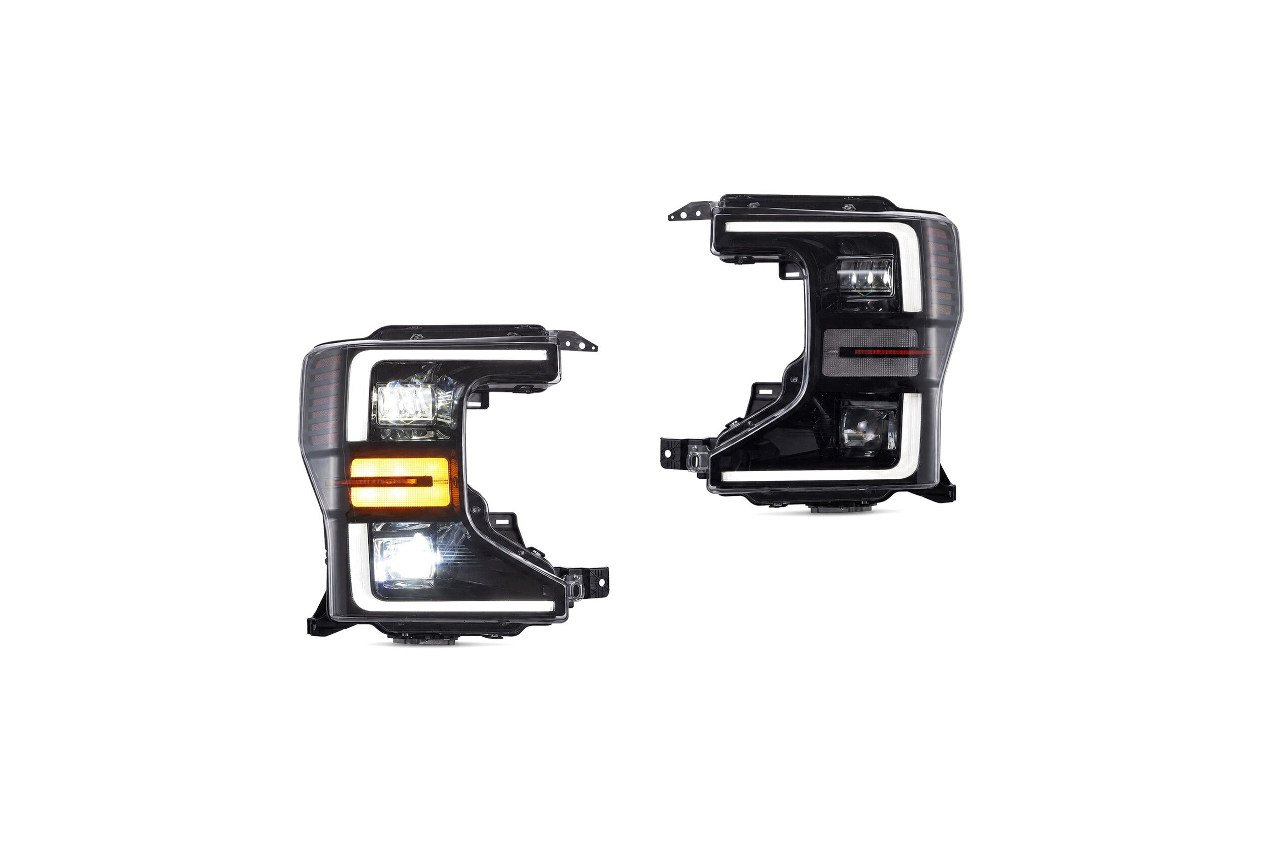 20-22 Ford Super Duty: LED Projector Headlights - Black