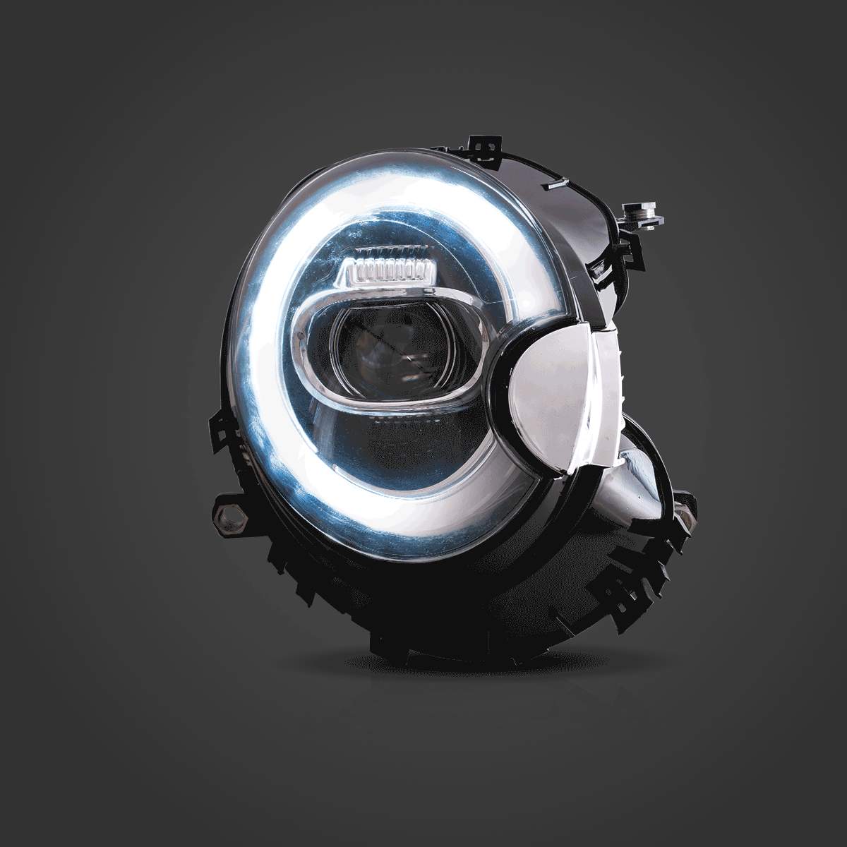 09-15 Mini Convertible: LED Projector Headlights photo 3