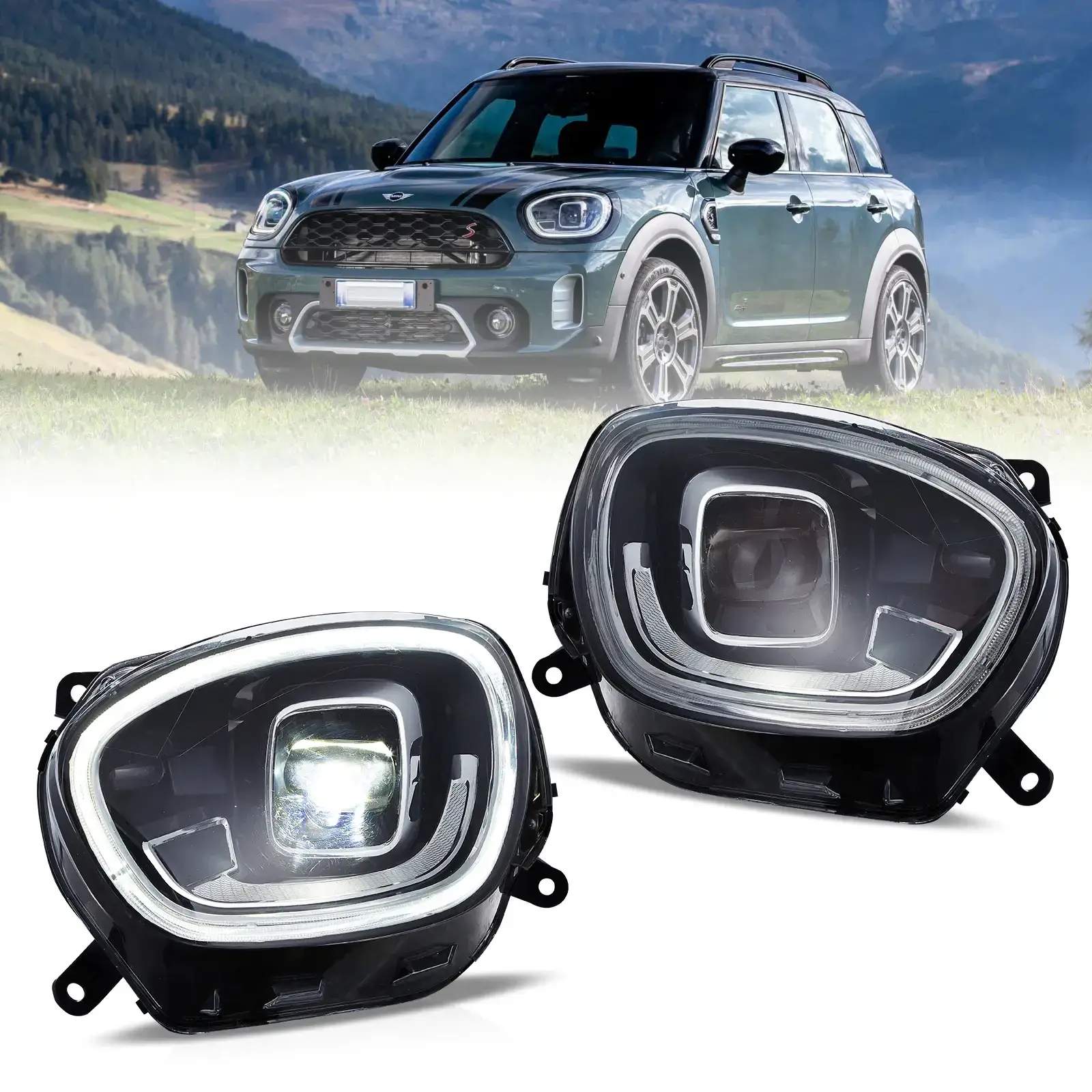 17-20 Mini Countryman: LED Projector Headlights photo 2