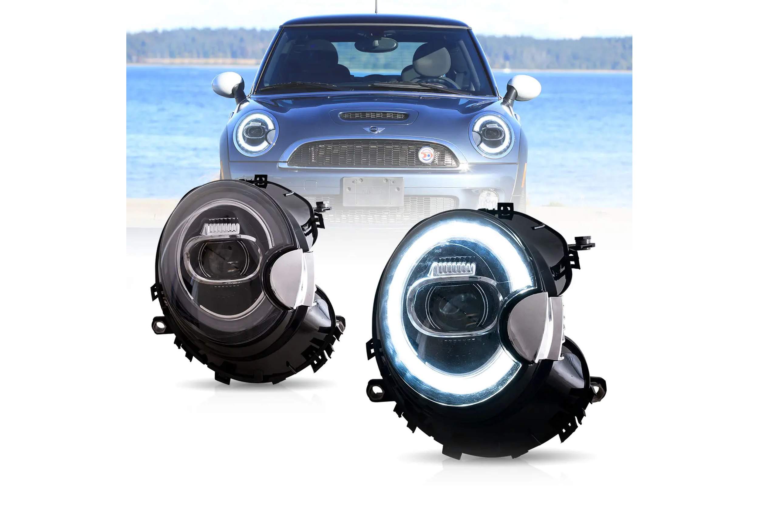 12-15 Mini Roadster: LED Projector Headlights photo 4