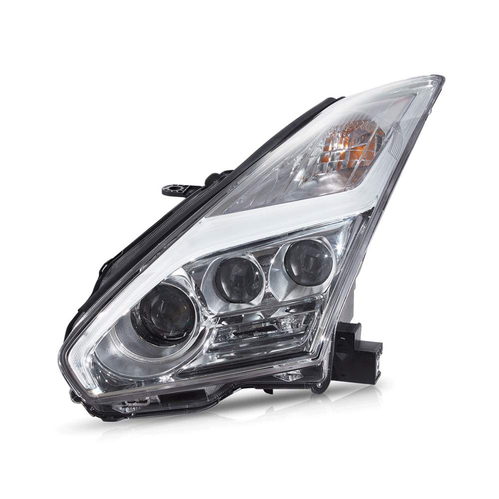 08-23 Nissan GT-R: LED Projector Headlights - Chrome photo 4