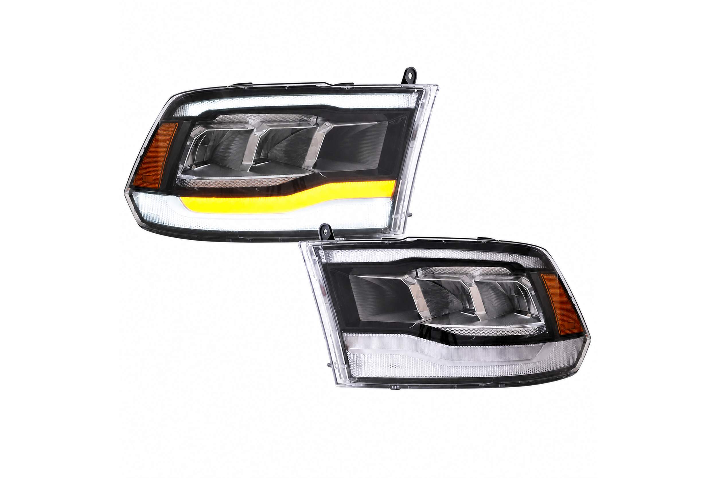 19-22 Ram 1500 Classic: LED Headlights - Amber photo 1