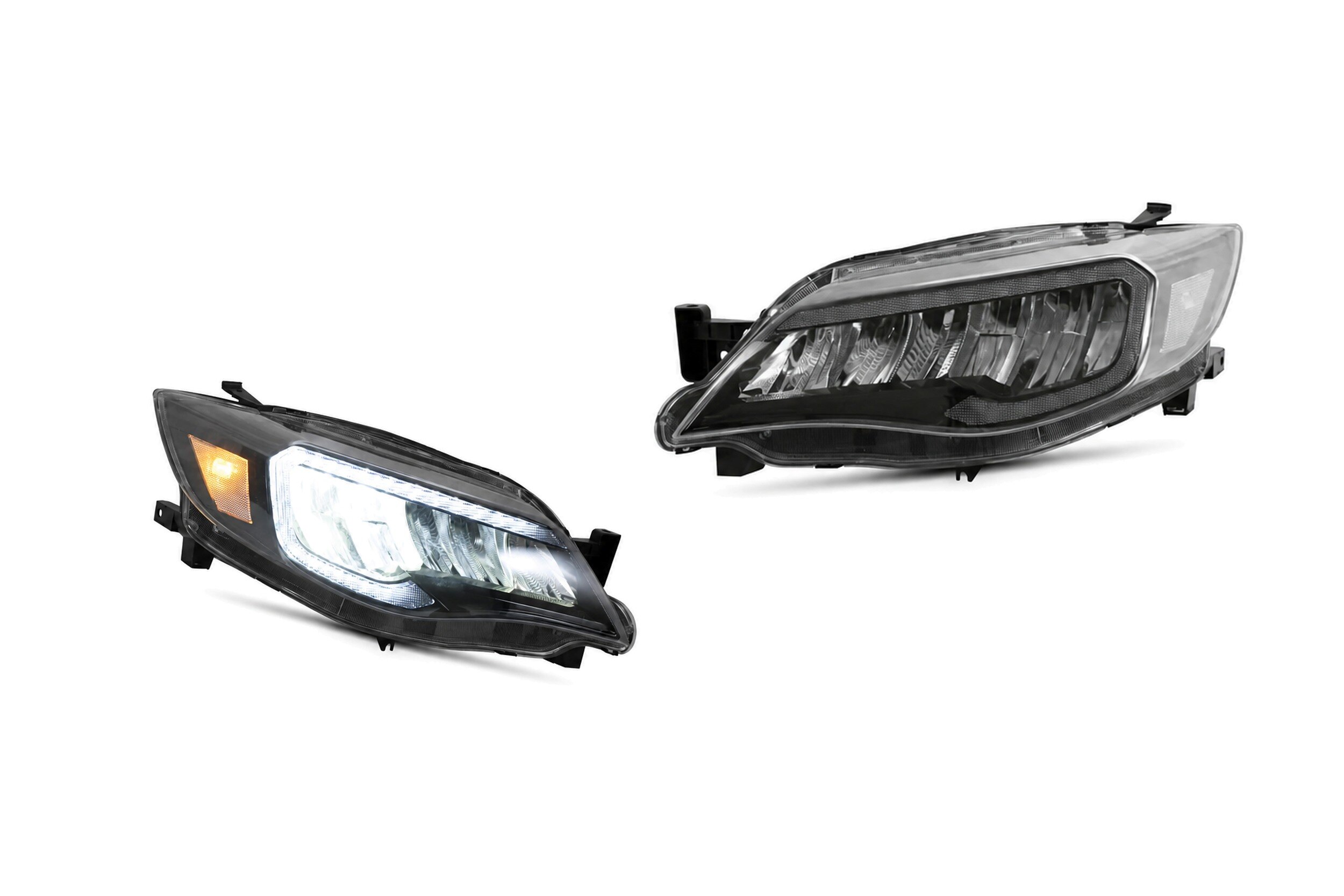 08-14 Subaru Impreza: LED Headlights - Chrome