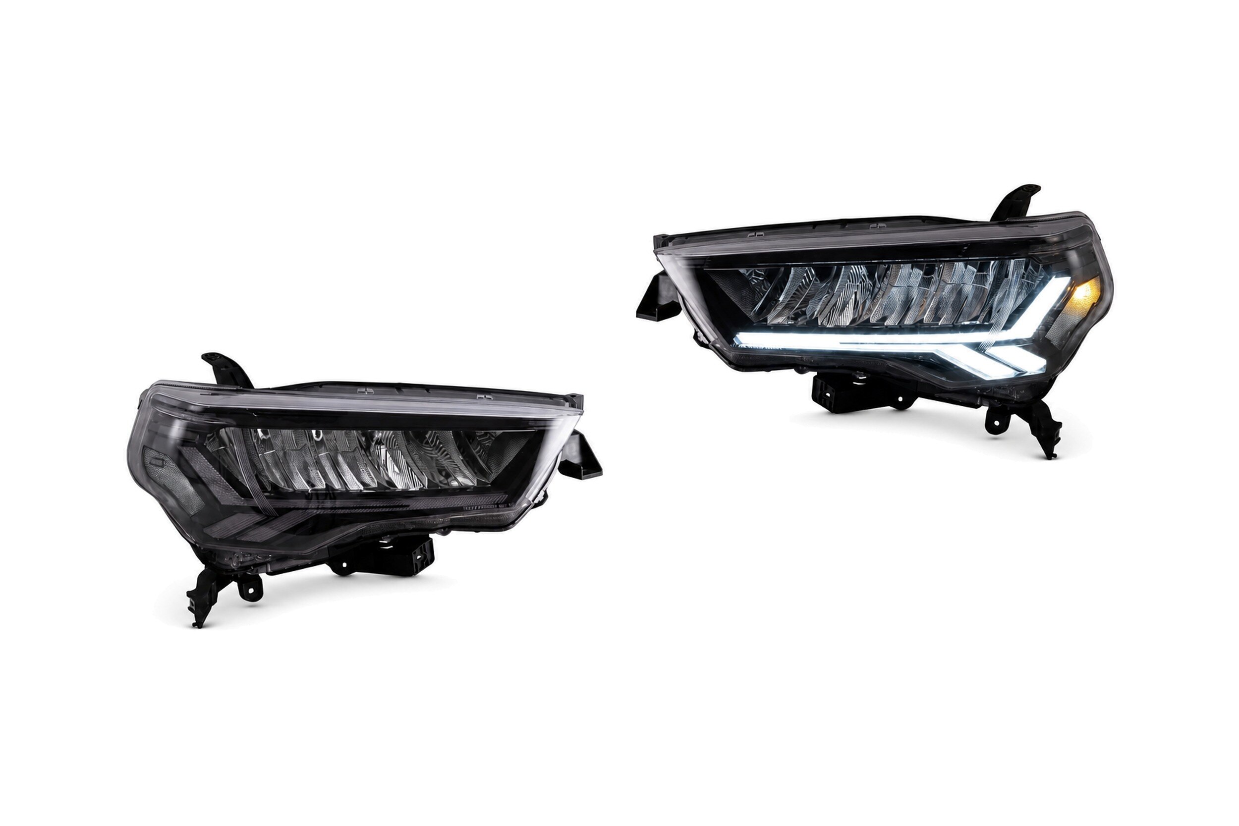 14-24 Toyota 4Runner: LED Headlights - Chrome/Clear