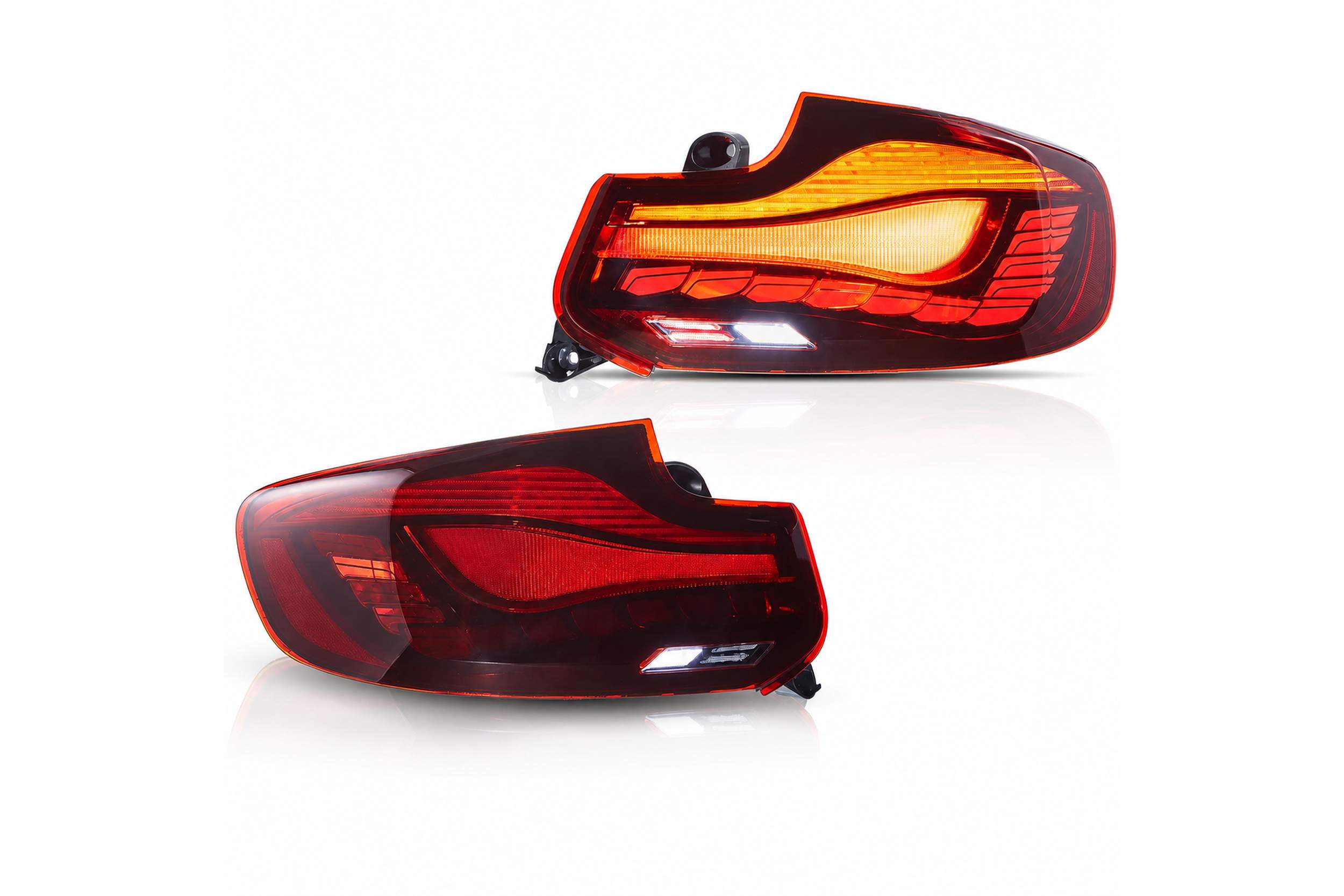14-21 BMW 2-Series: OLED Tail Lights - Red/Clear