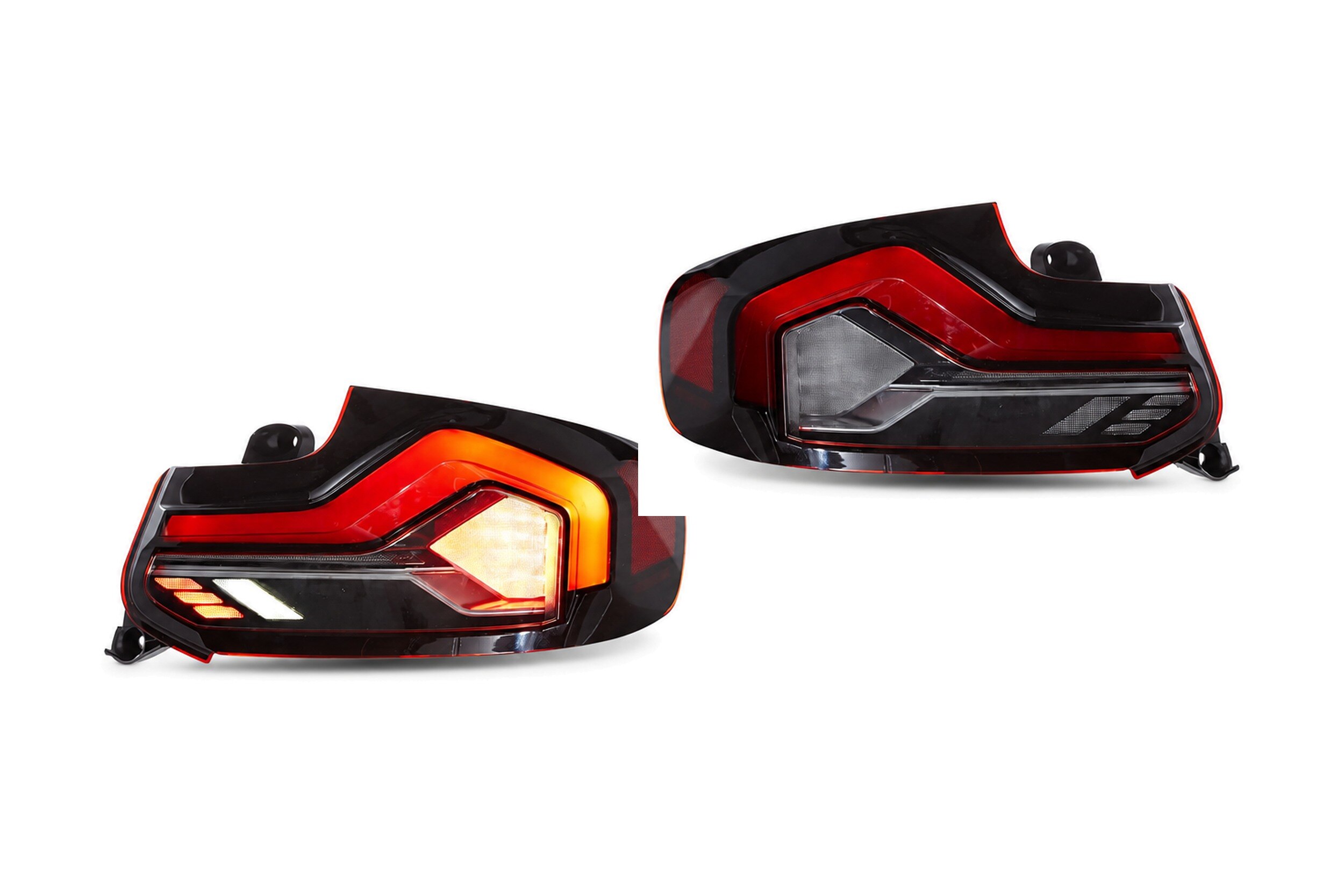 14-21 BMW 2-Series: LED Tail Lights - Red/Clear