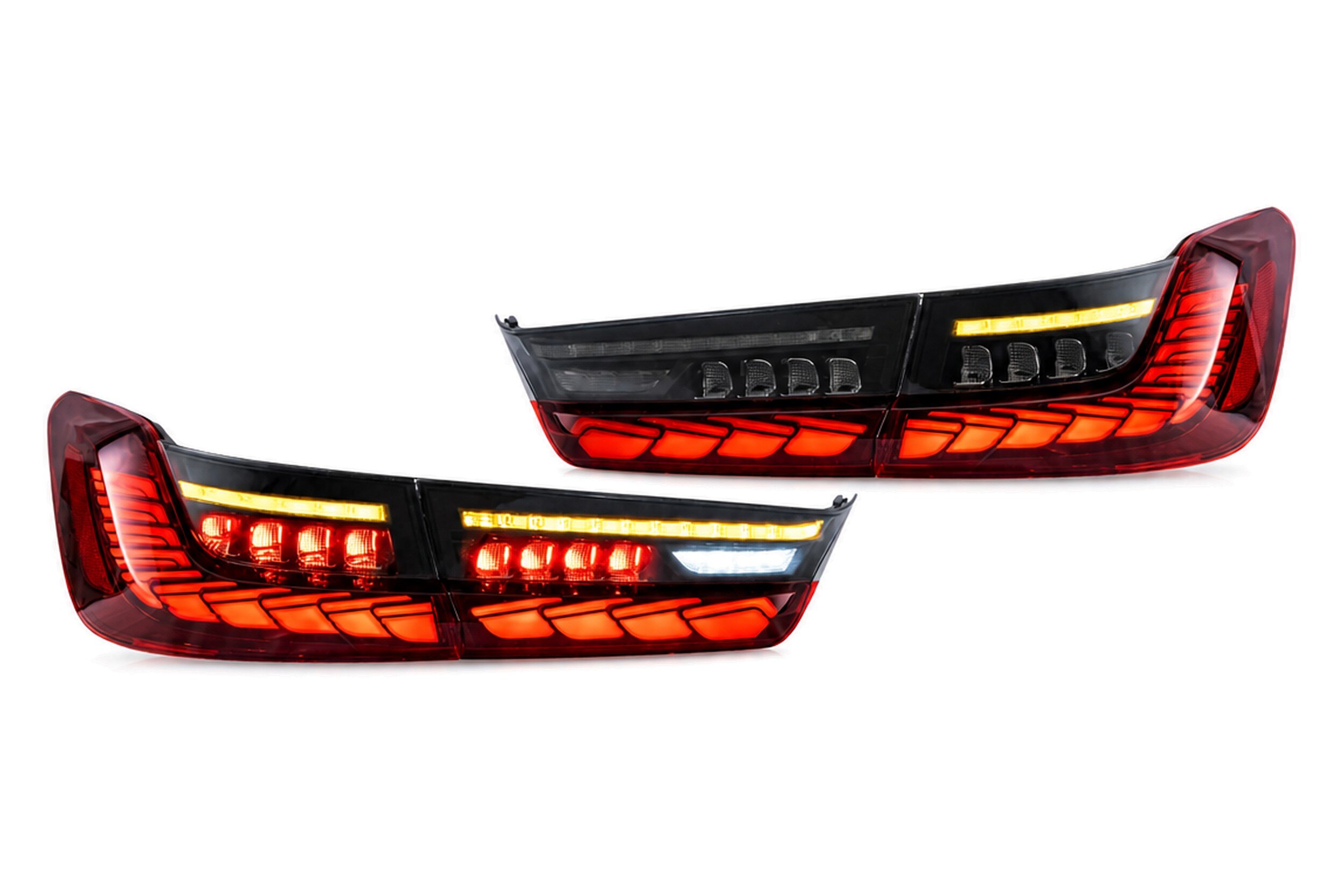 19-24 BMW 3-Series: OLED Tail Lights - Red