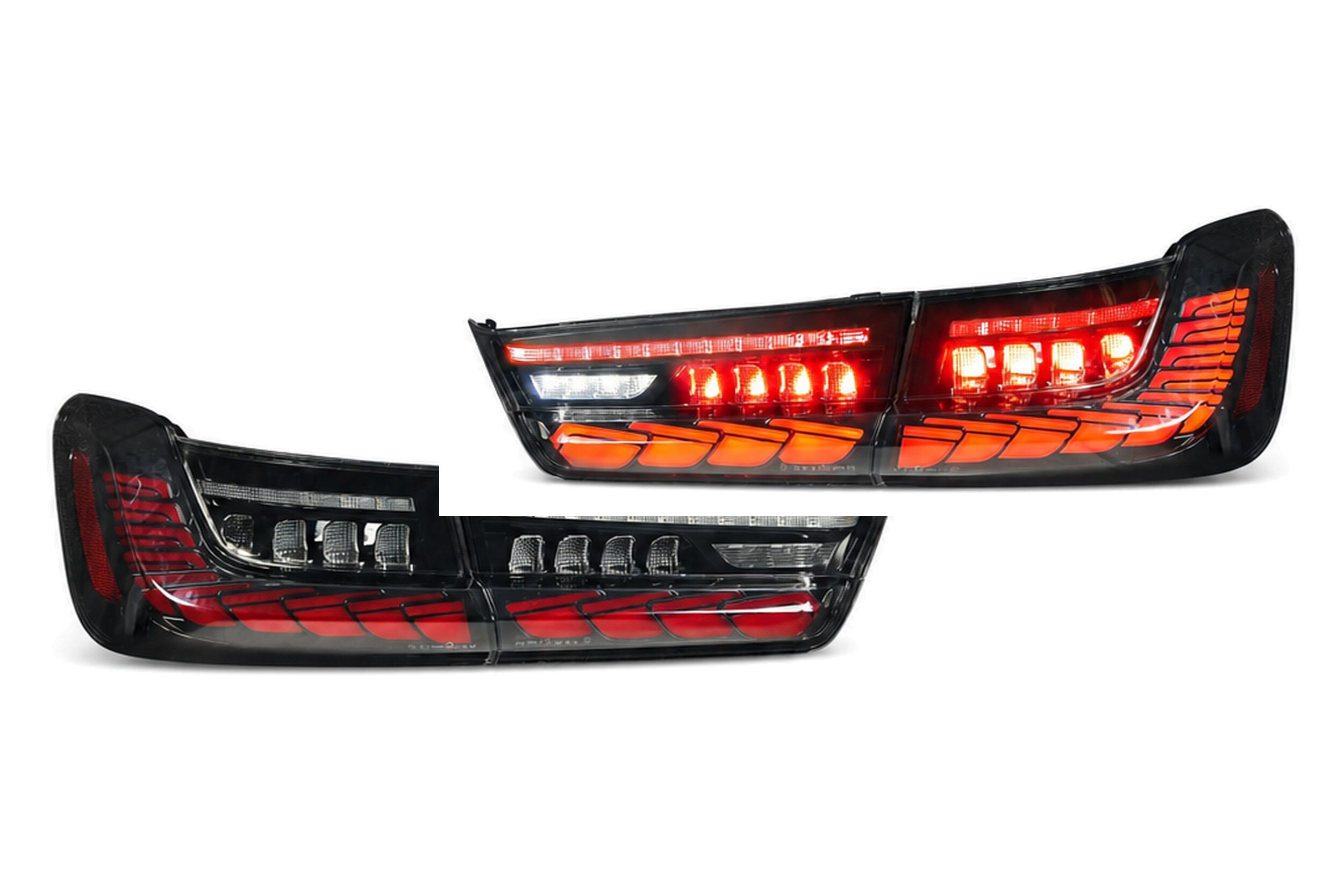 19-24 BMW 3-Series: OLED Tail Lights - Smoked