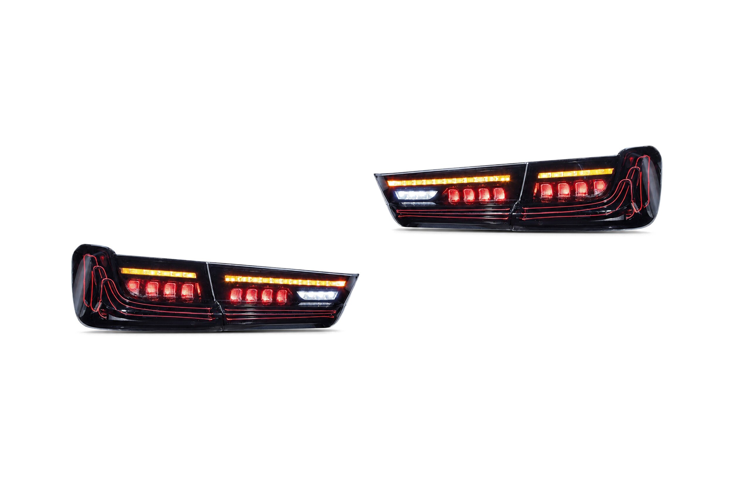 19-24 BMW 3-Series: LED Laser Tail Lights - Smoked