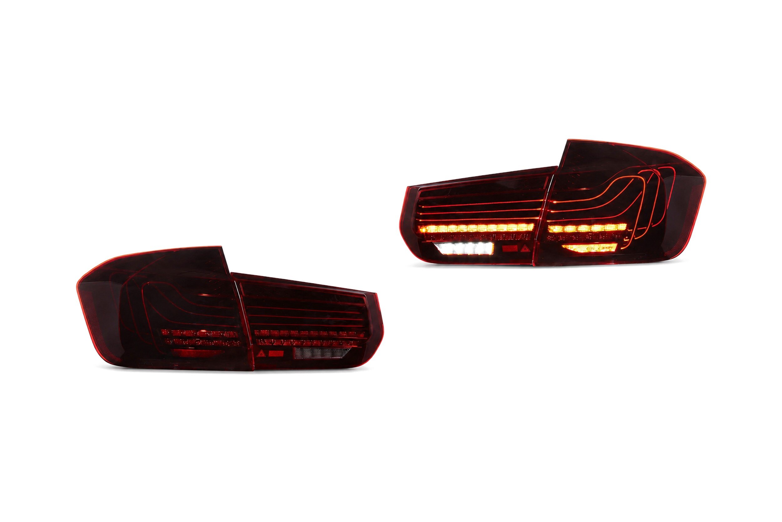 12-19 BMW 3-Series: LED Laser Tail Lights - Red