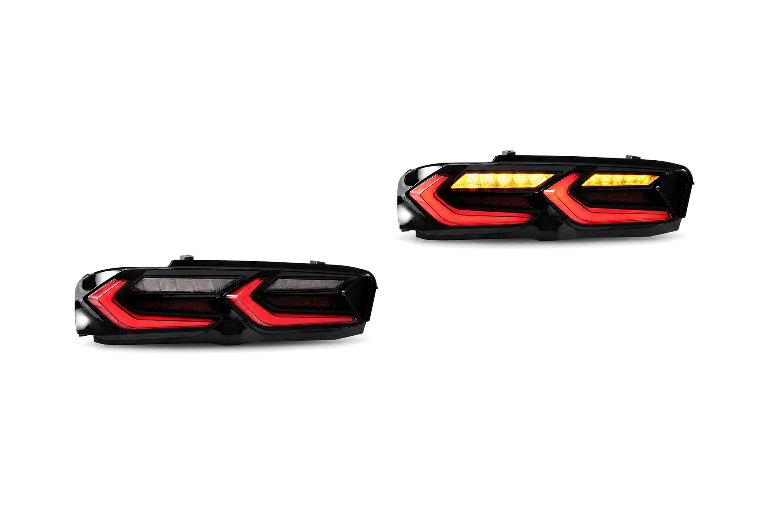 19-24 Chevrolet Camaro: LED Tail Lights - Red/Clear