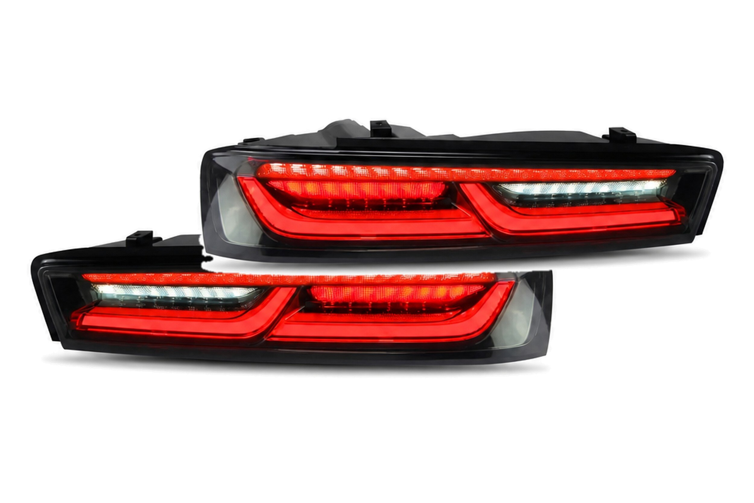 16-18 Chevrolet Camaro: LED Tail Lights - Red/Smoked