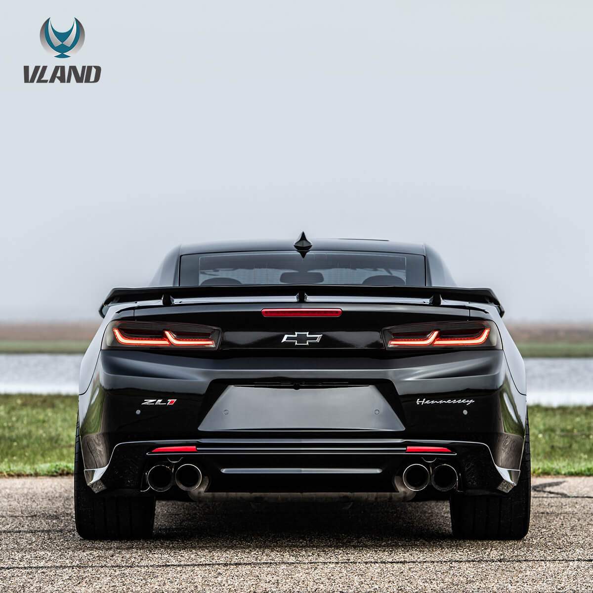 16-18 Chevrolet Camaro: LED Tail Lights - Red/Smoked photo 4