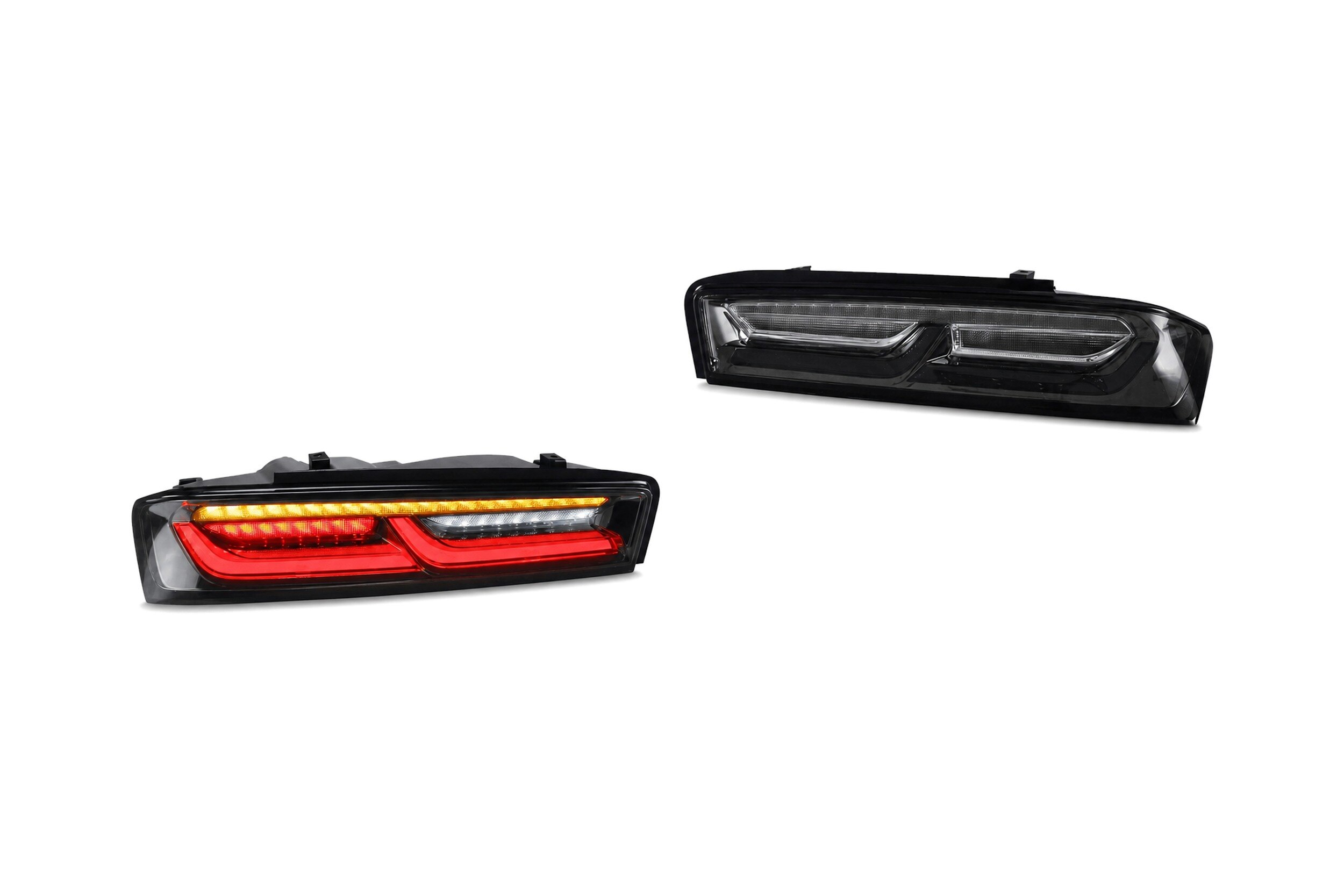 16-18 Chevrolet Camaro: LED Tail Lights Without Reverse Lights - Smoked