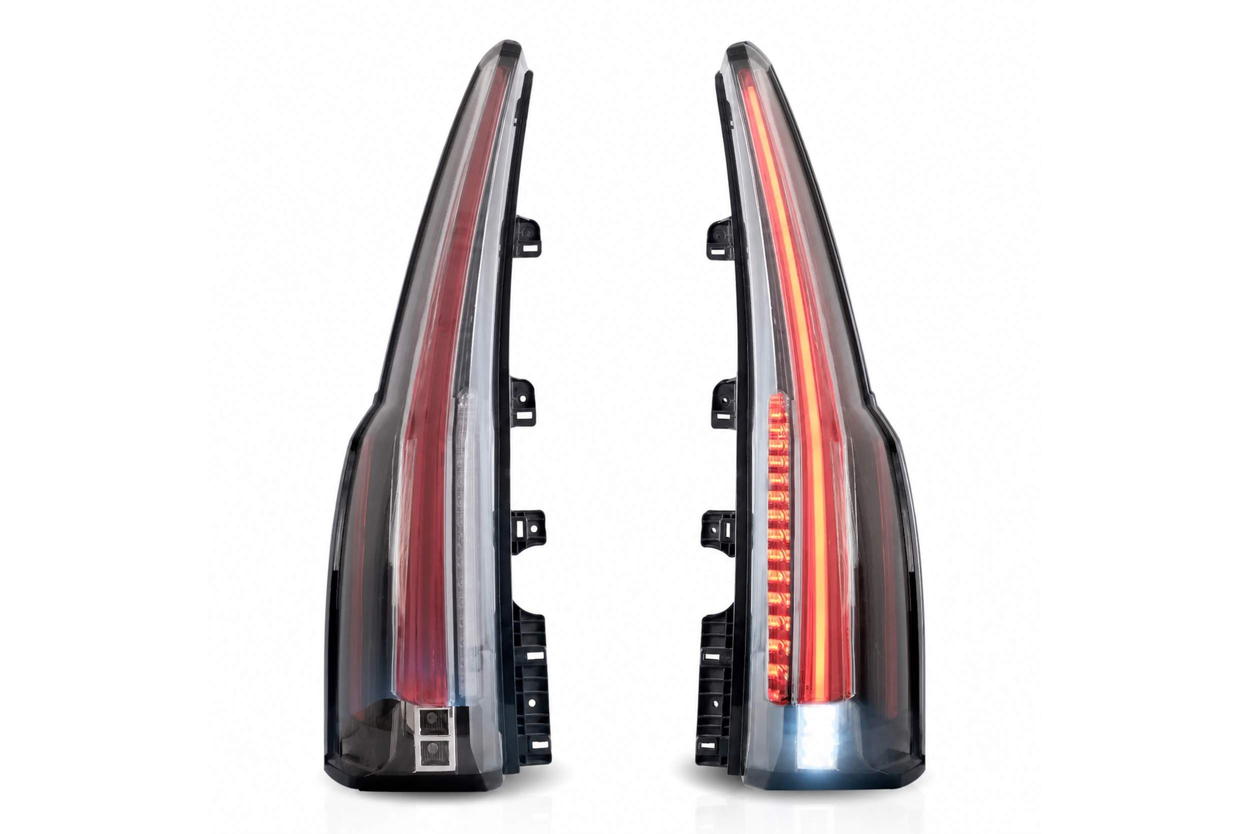 15-20 Chevrolet Suburban: LED Tail Lights - Clear/Red
