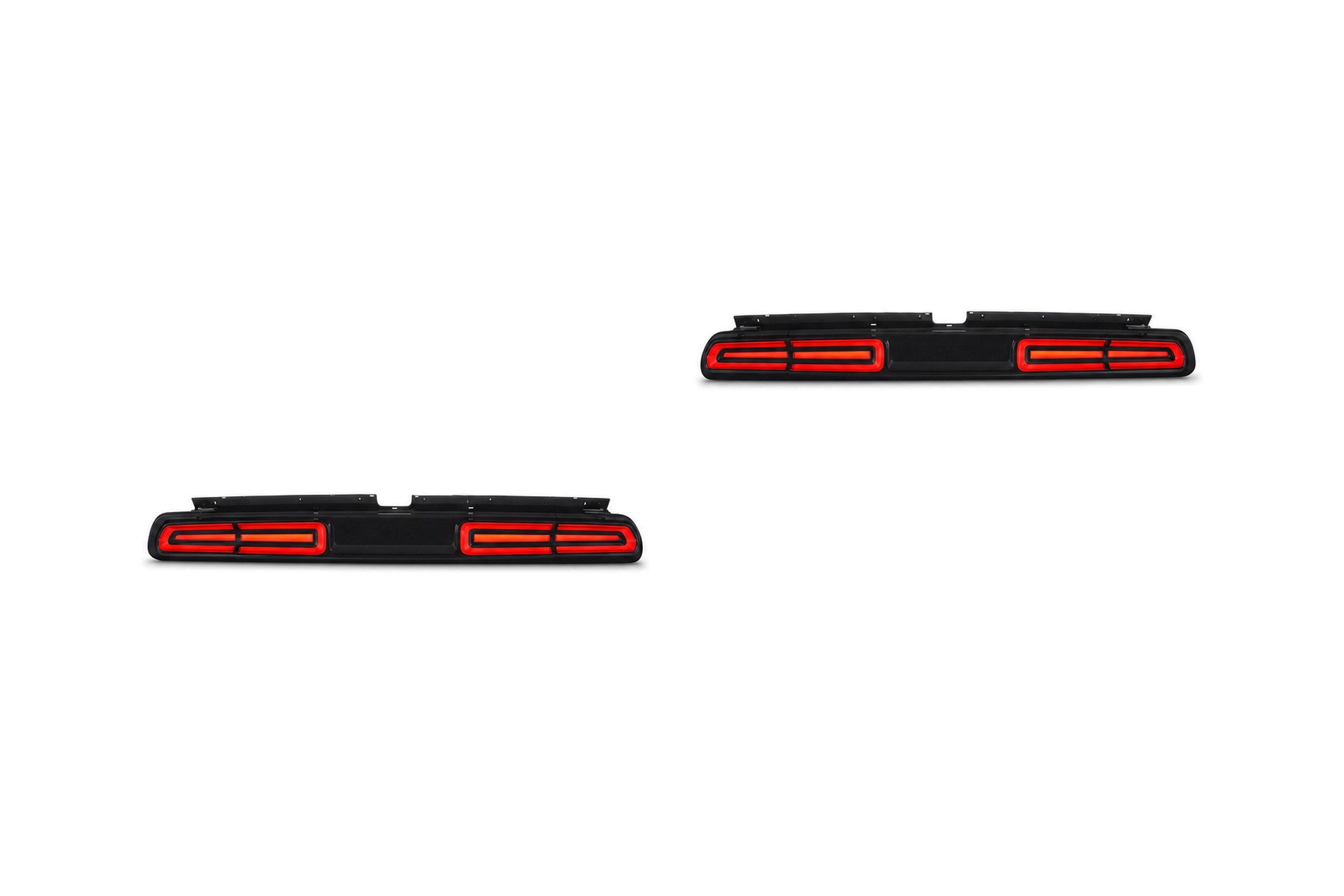 08-14 Dodge Challenger: Tail Lights - Smoked/Red