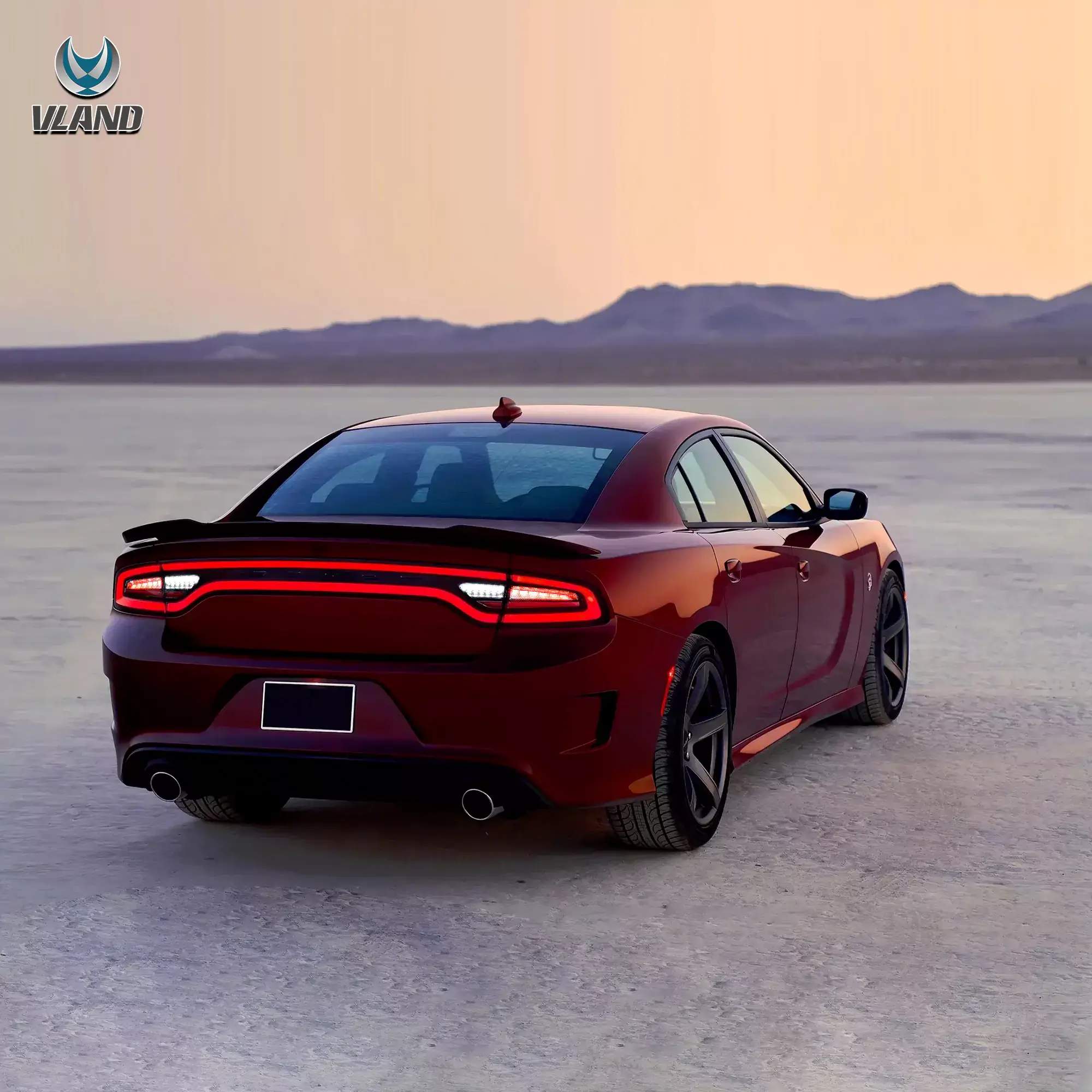 11-14 Dodge Charger: LED Tail Lights - Yellow photo 3