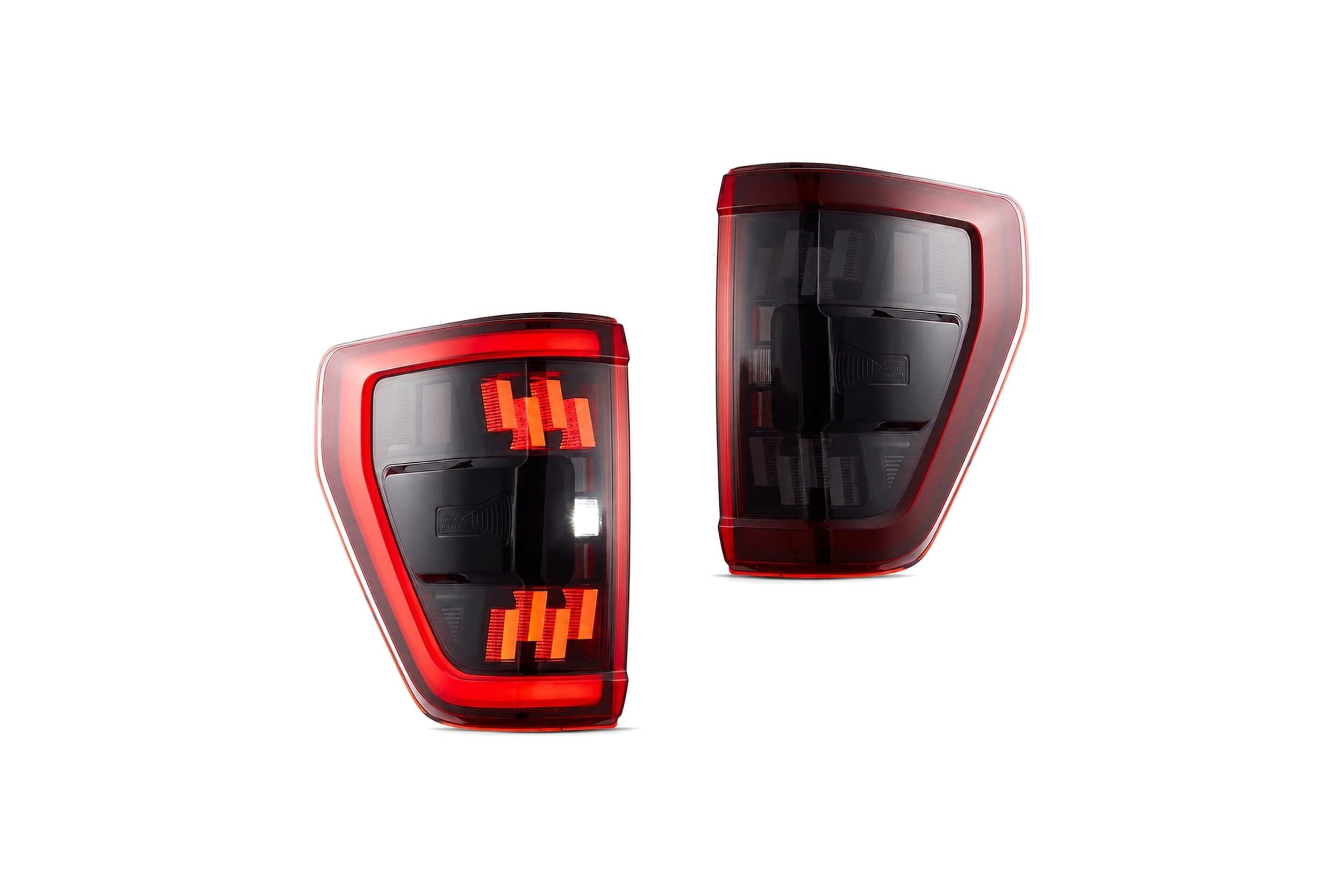 21-23 Ford F-150: LED Tail Lights - Red