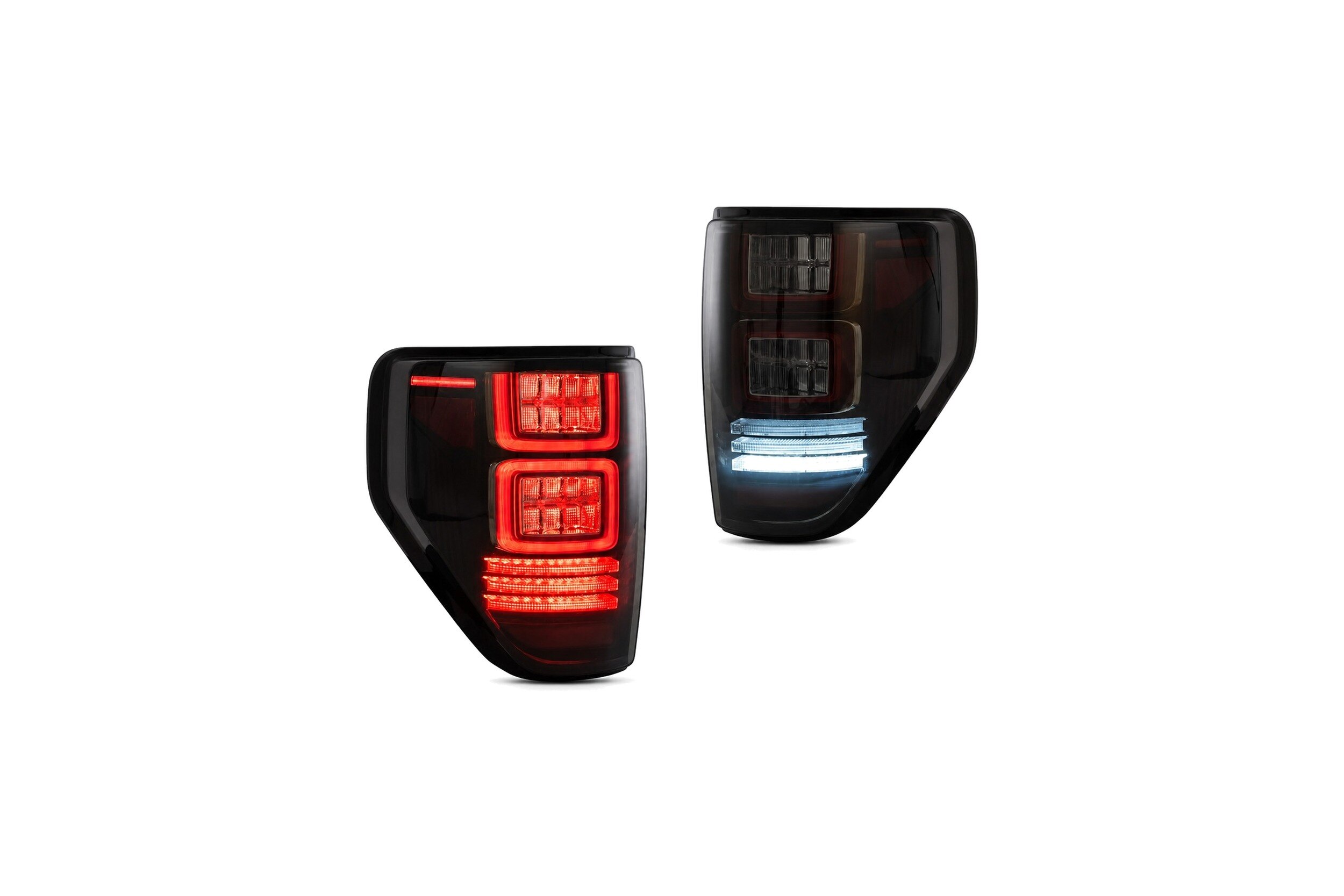 09-14 Ford F-150: Tail Lights - Smoked/Red