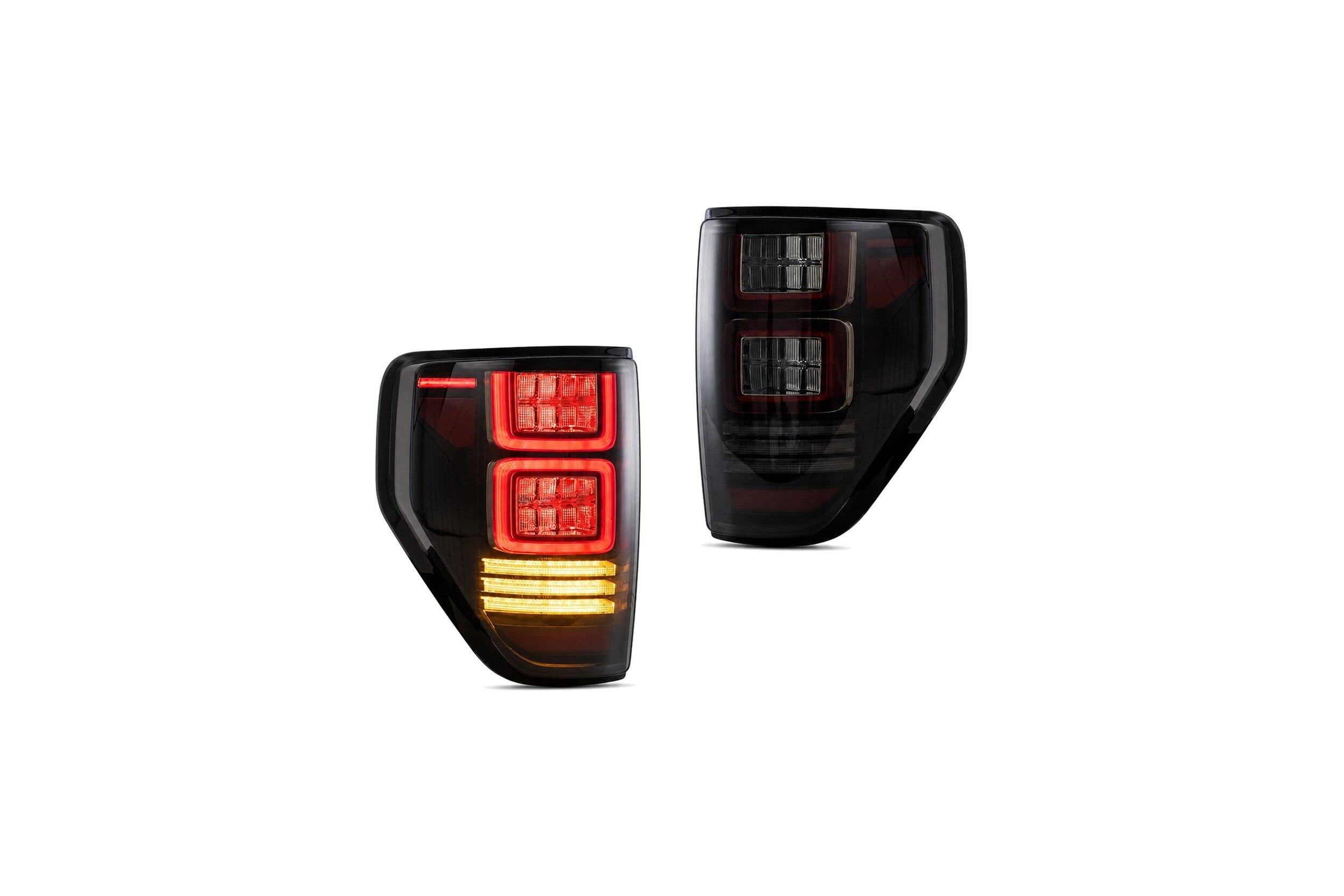 09-14 Ford F-150: Tail Lights - Smoked/Amber