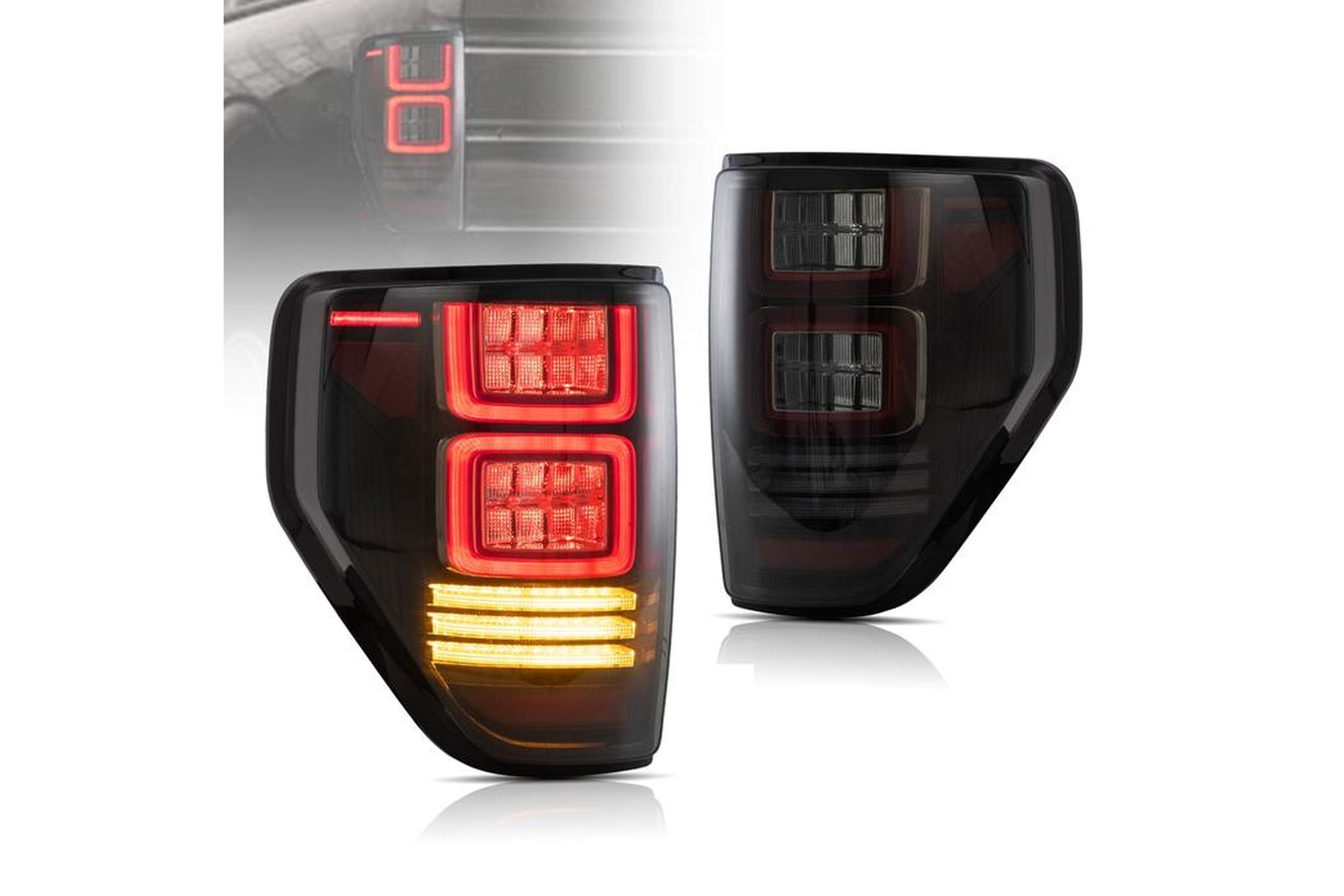 09-14 Ford F-150: Tail Lights - Smoked/Amber photo 4