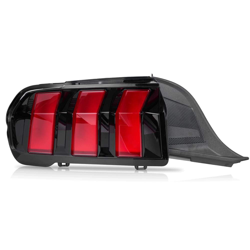 24-26 Ford Mustang: LED Tail Lights - Red/Smoked photo 4